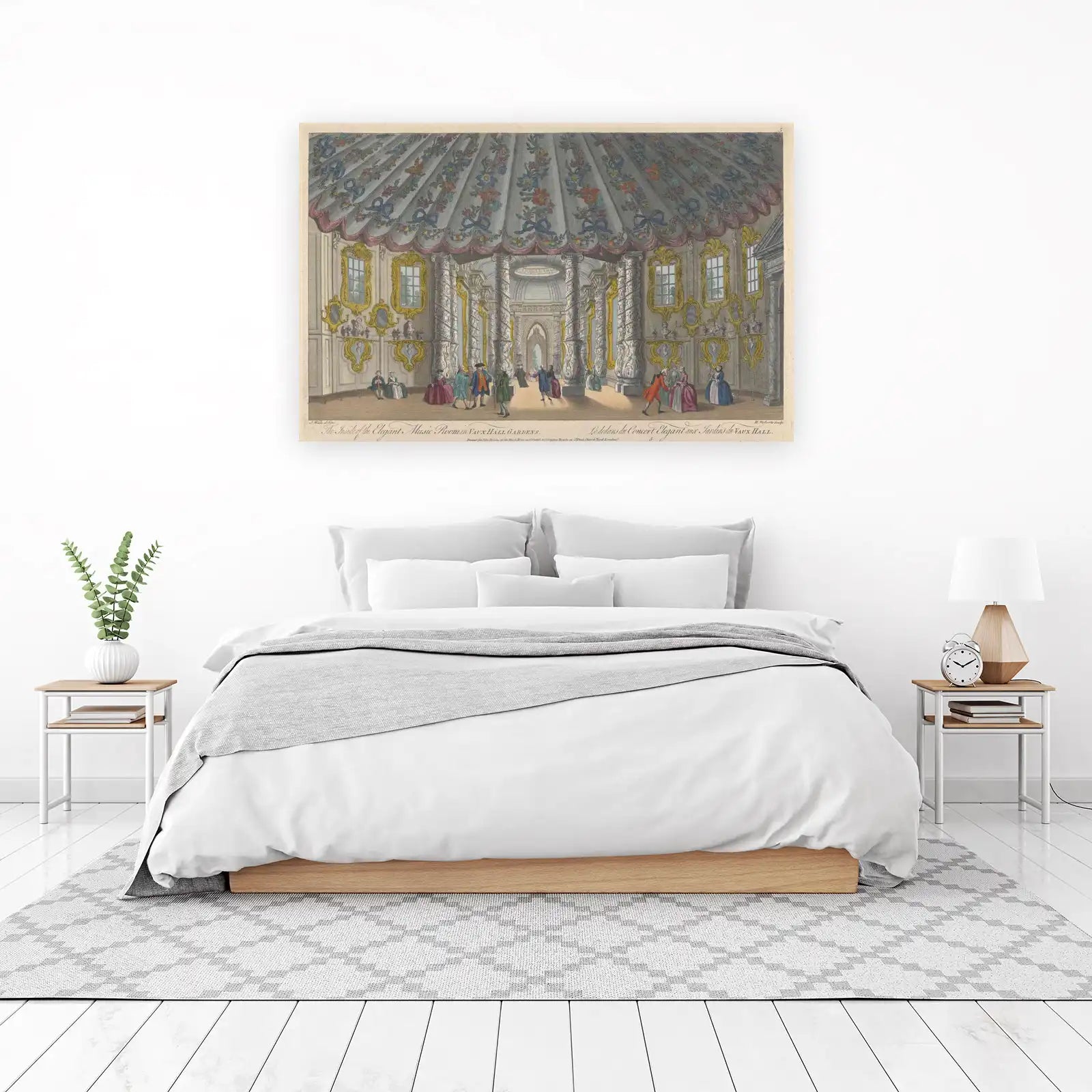 Elegant Music Room Vauxhall Gardens Wall Art