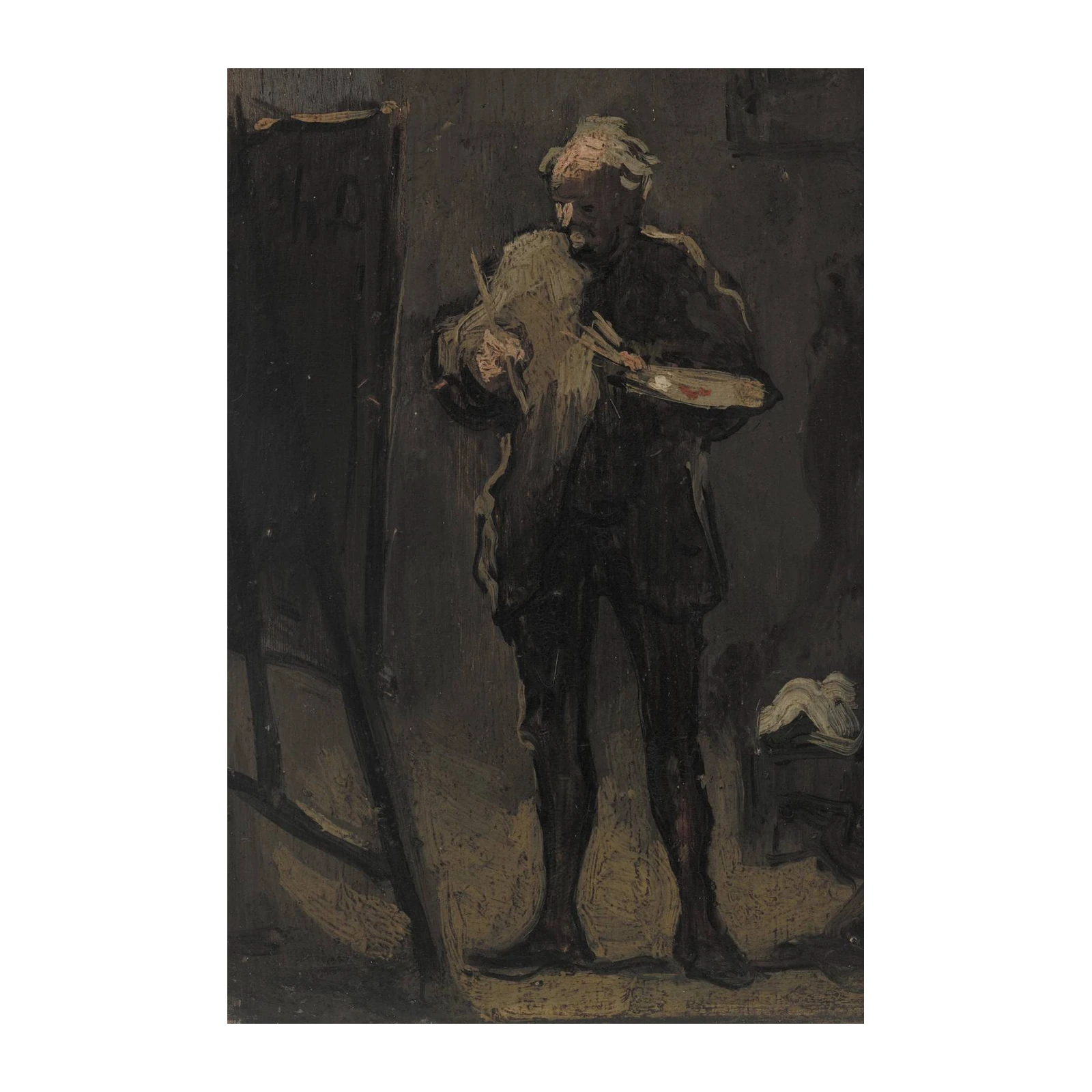 Van Gogh Self-Portrait with Bandaged Ear Wall Art