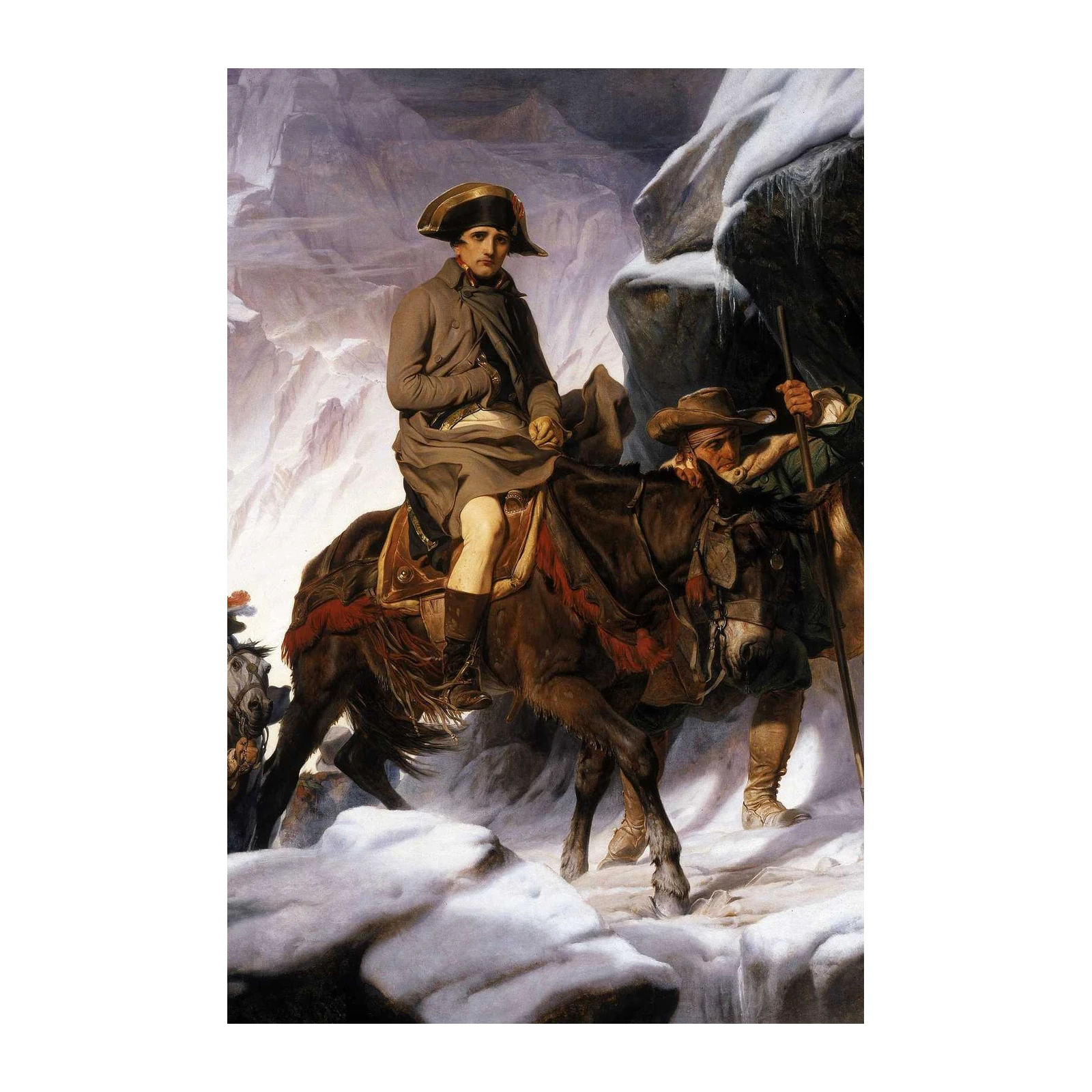 Napoleon Crossing the Alps Wall Art