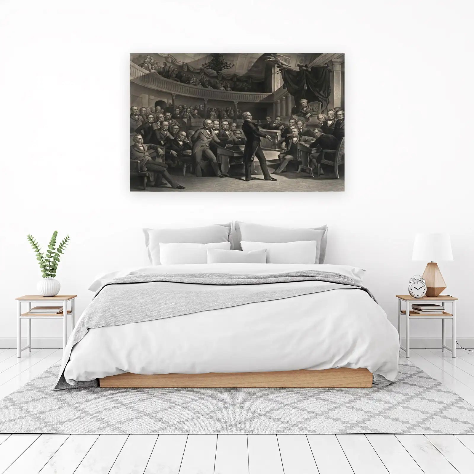 Historic Speech Debate Wall Art