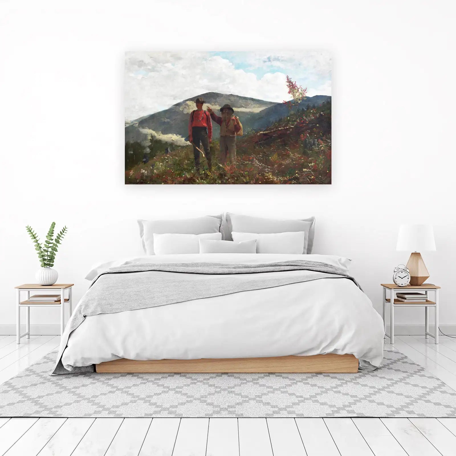 Rustic Mountain Explorers Wall Art