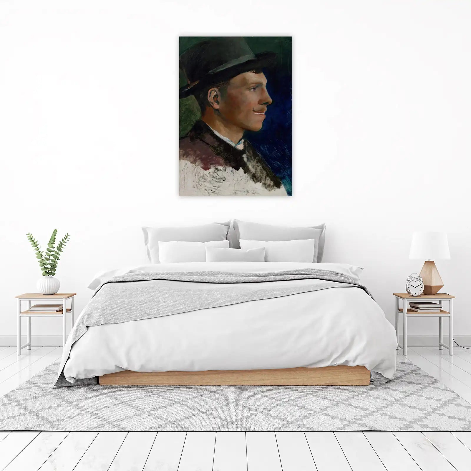 Classic Gentleman Portrait Wall Art Wall Art