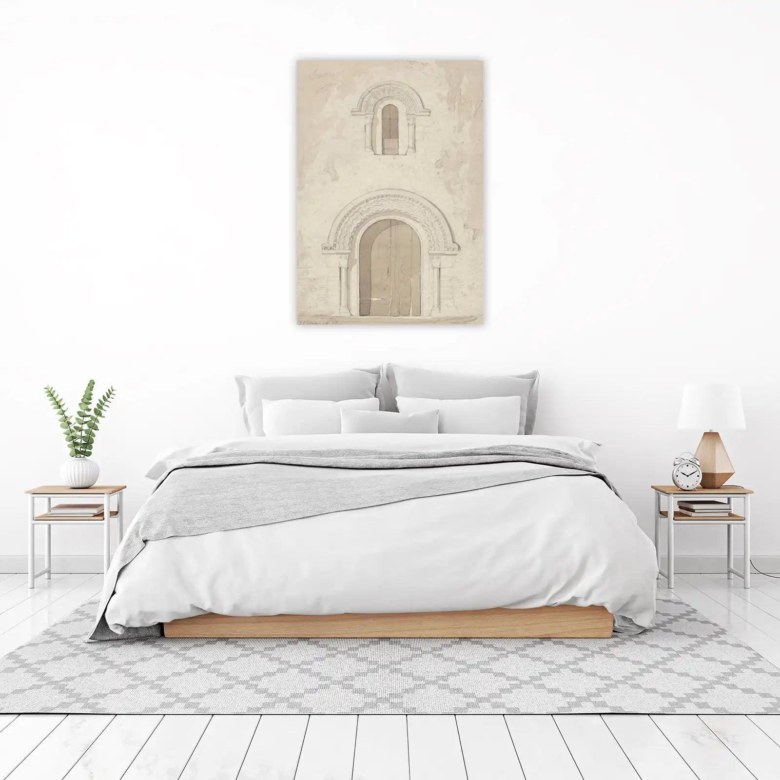 Architectural Archway Sketch Wall Art