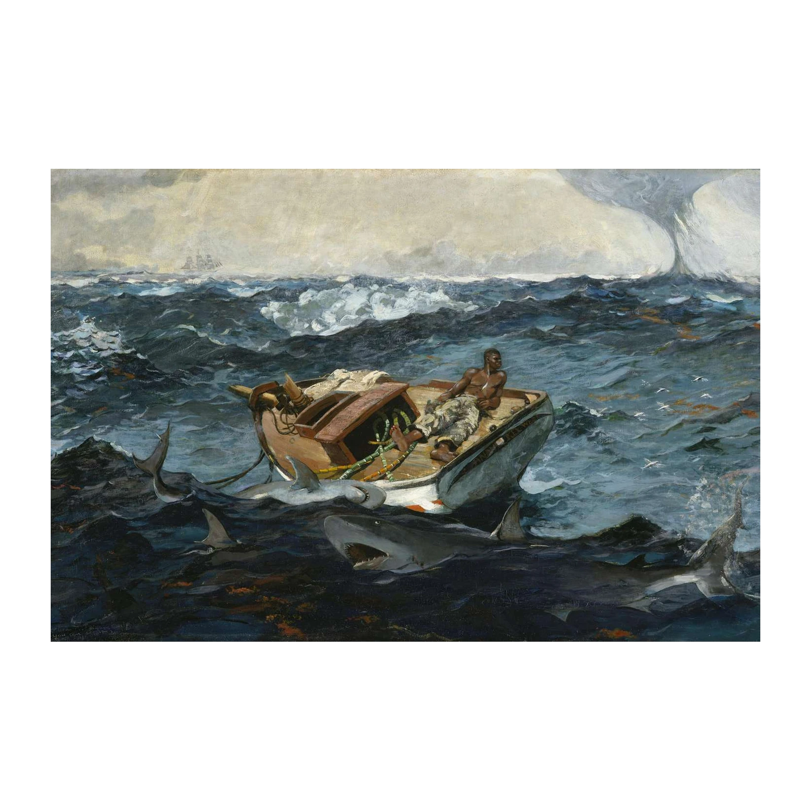 The Gulf Stream Shark Attack Wall Art