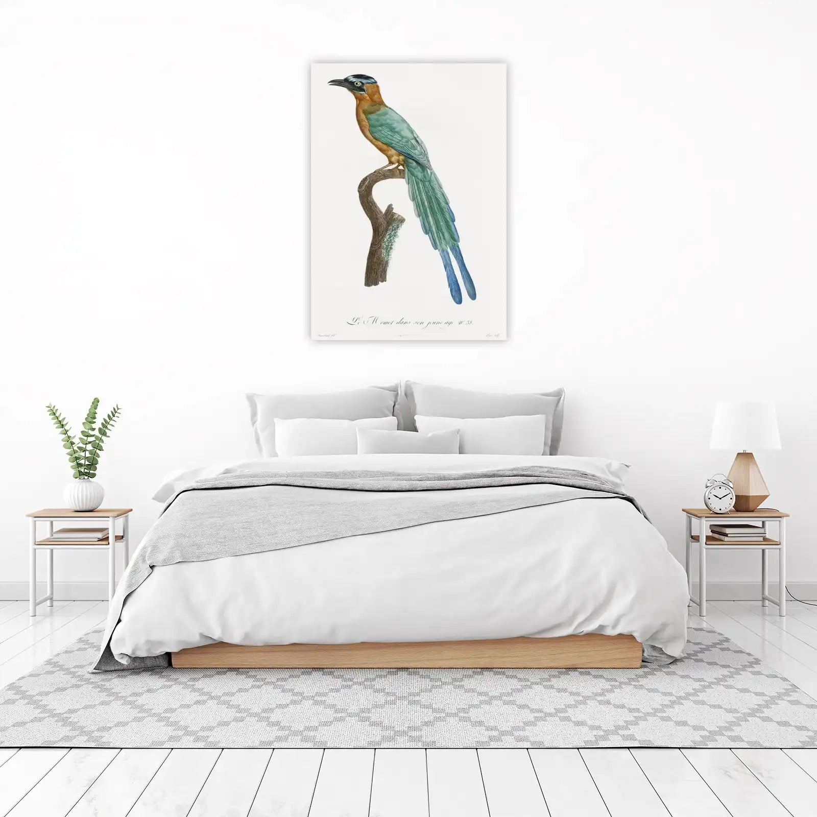Vibrant Tropical Bird Art Wall Art