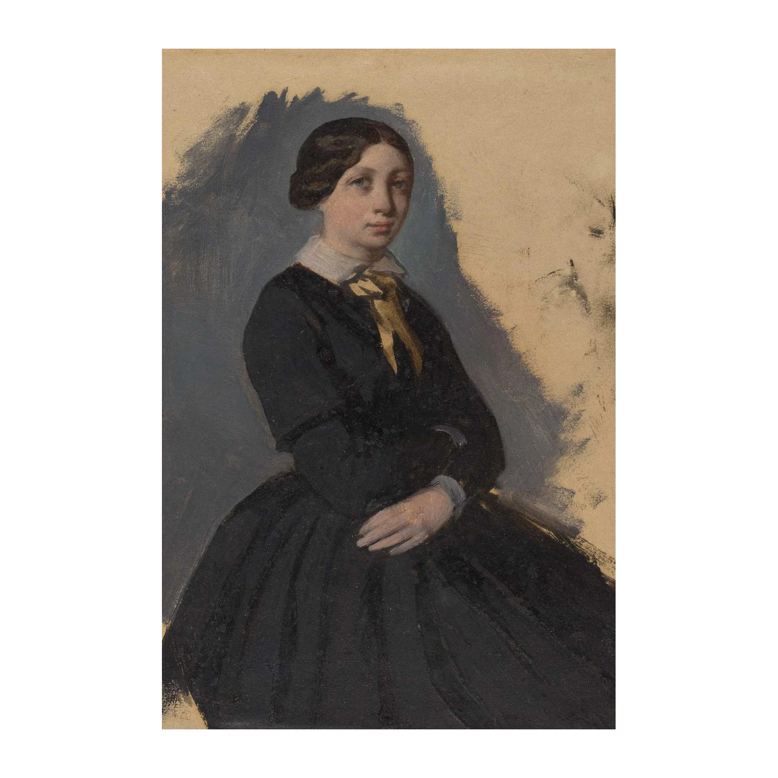 Elegant Lady Portrait Wall Art