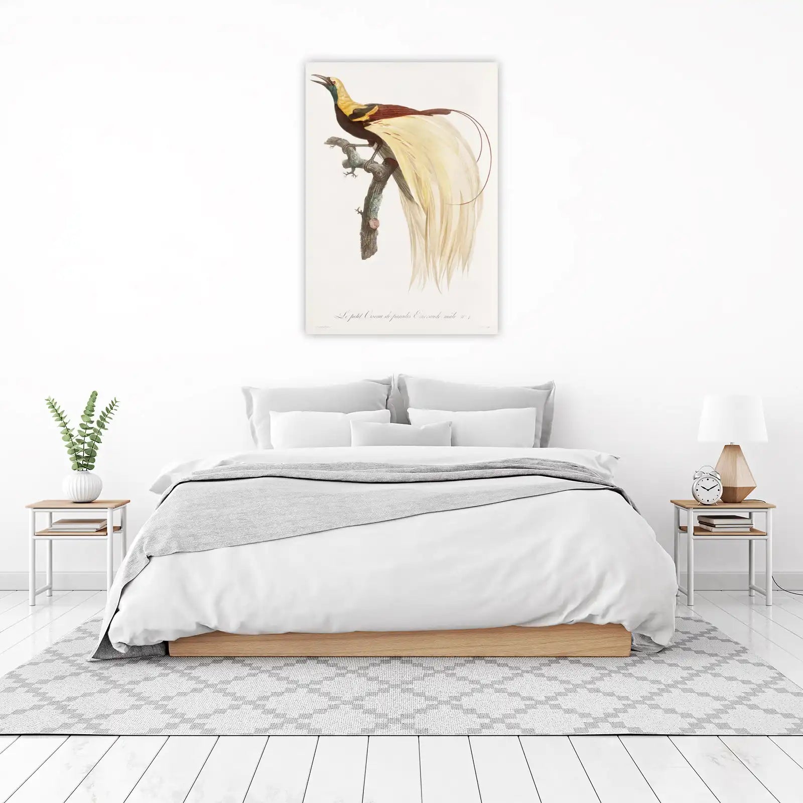 Elegant Bird of Paradise Wall Art - Exotic Nature Art