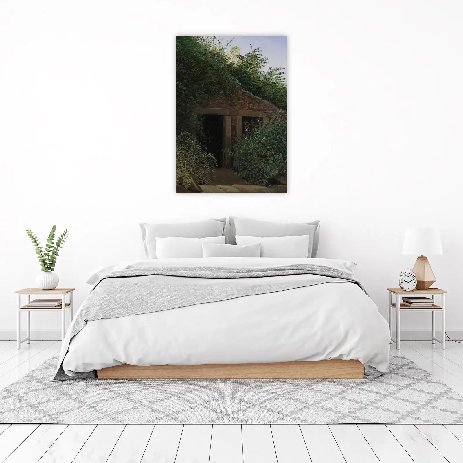Enchanting Garden Entrance Landscape Wall Art