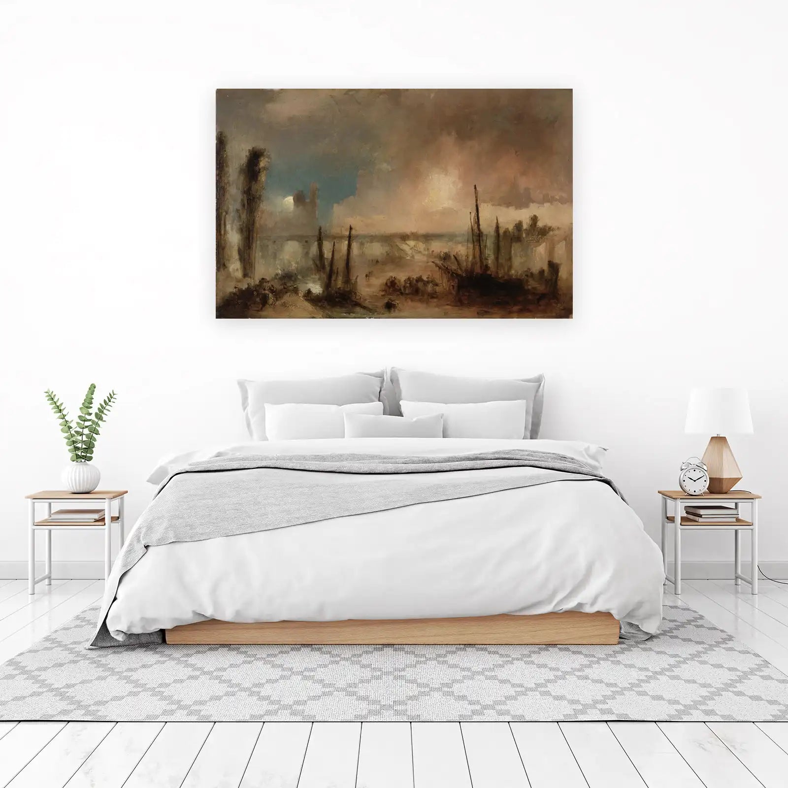 Atmospheric River Scene Fine Art Wall Art
