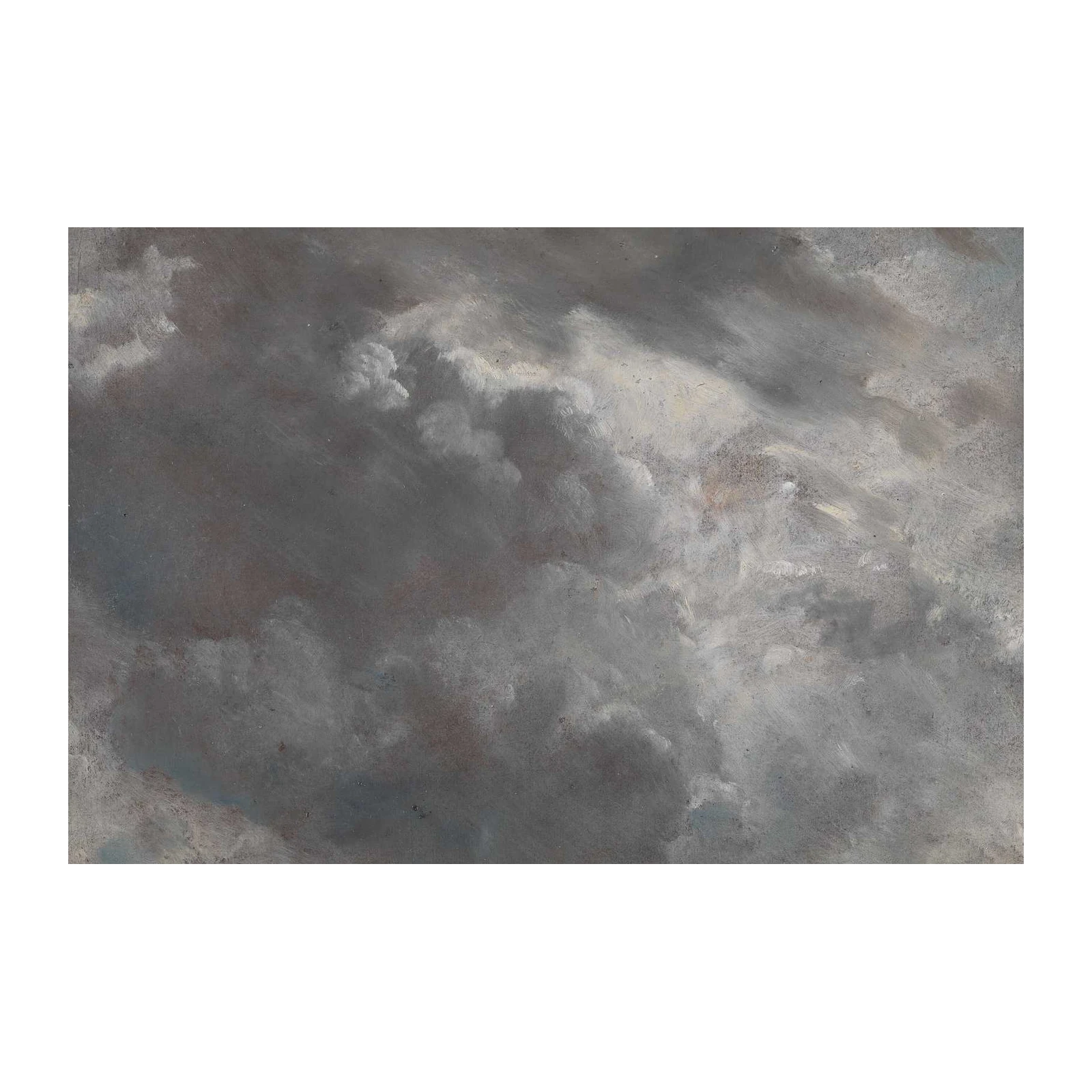 Dramatic Sky Clouds Abstract Landscape Wall Art