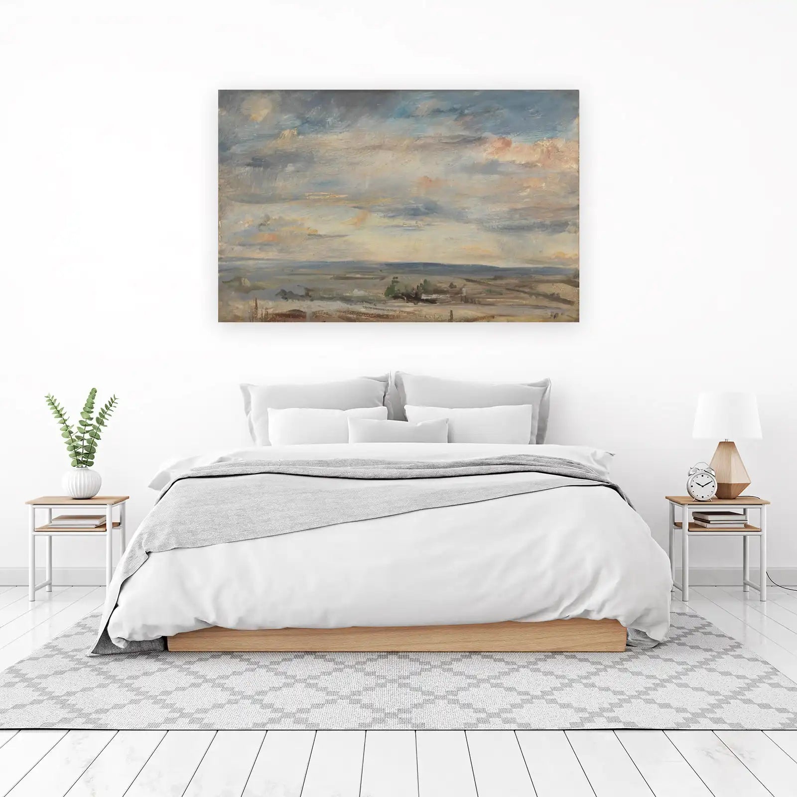 Dreamy Sky Landscape Impressionist Wall Art