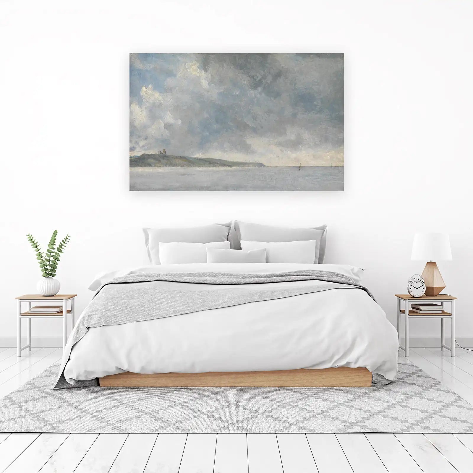 Coastal Castle & Seascape Impressionist Wall Art