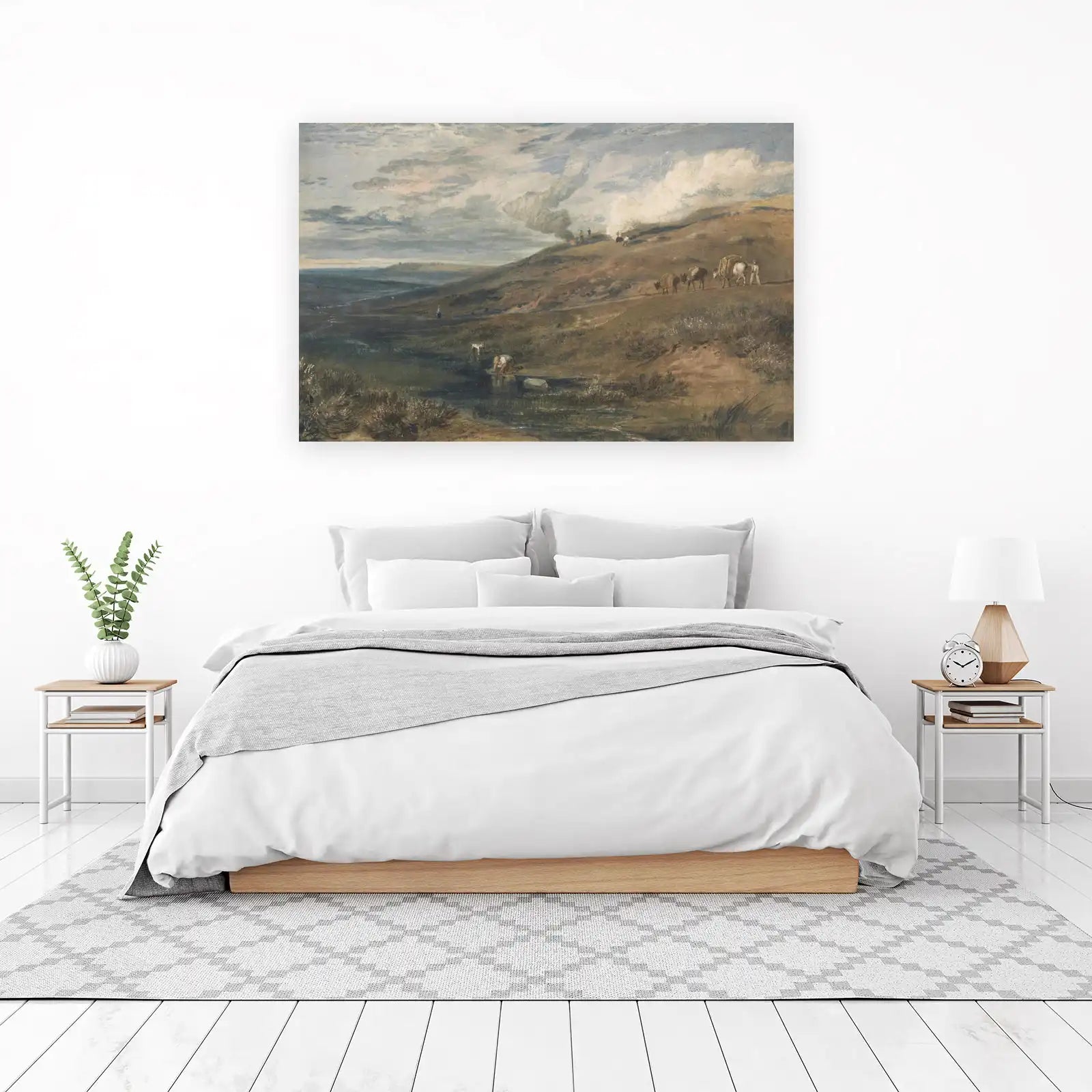 Rustic Landscape Travellers Wall Art