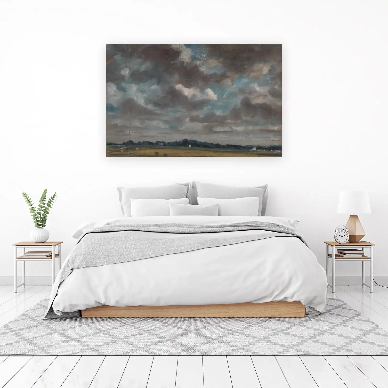 Dramatic Cloudscape Landscape Wall Art