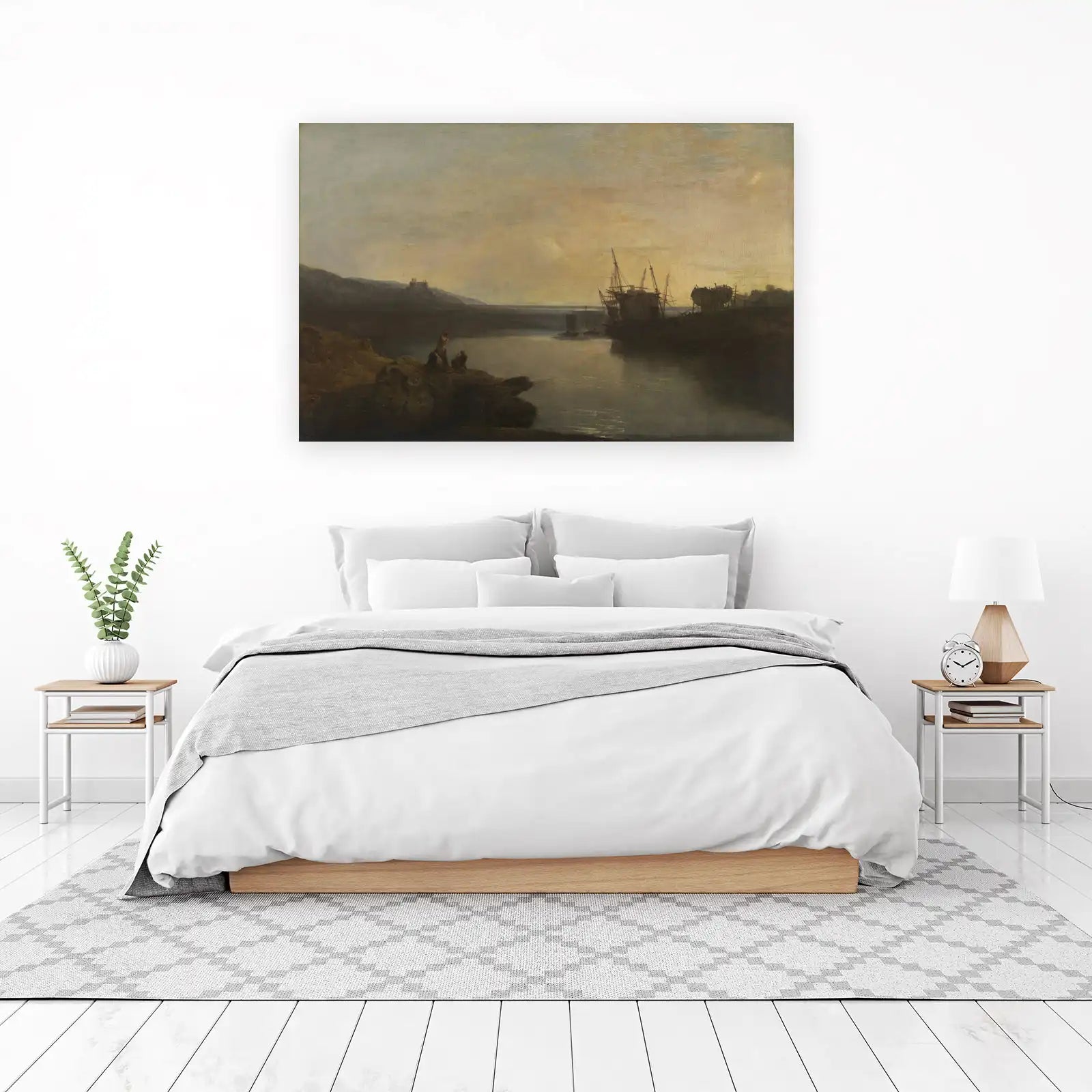 Coastal Shipwreck Serenity Wall Art