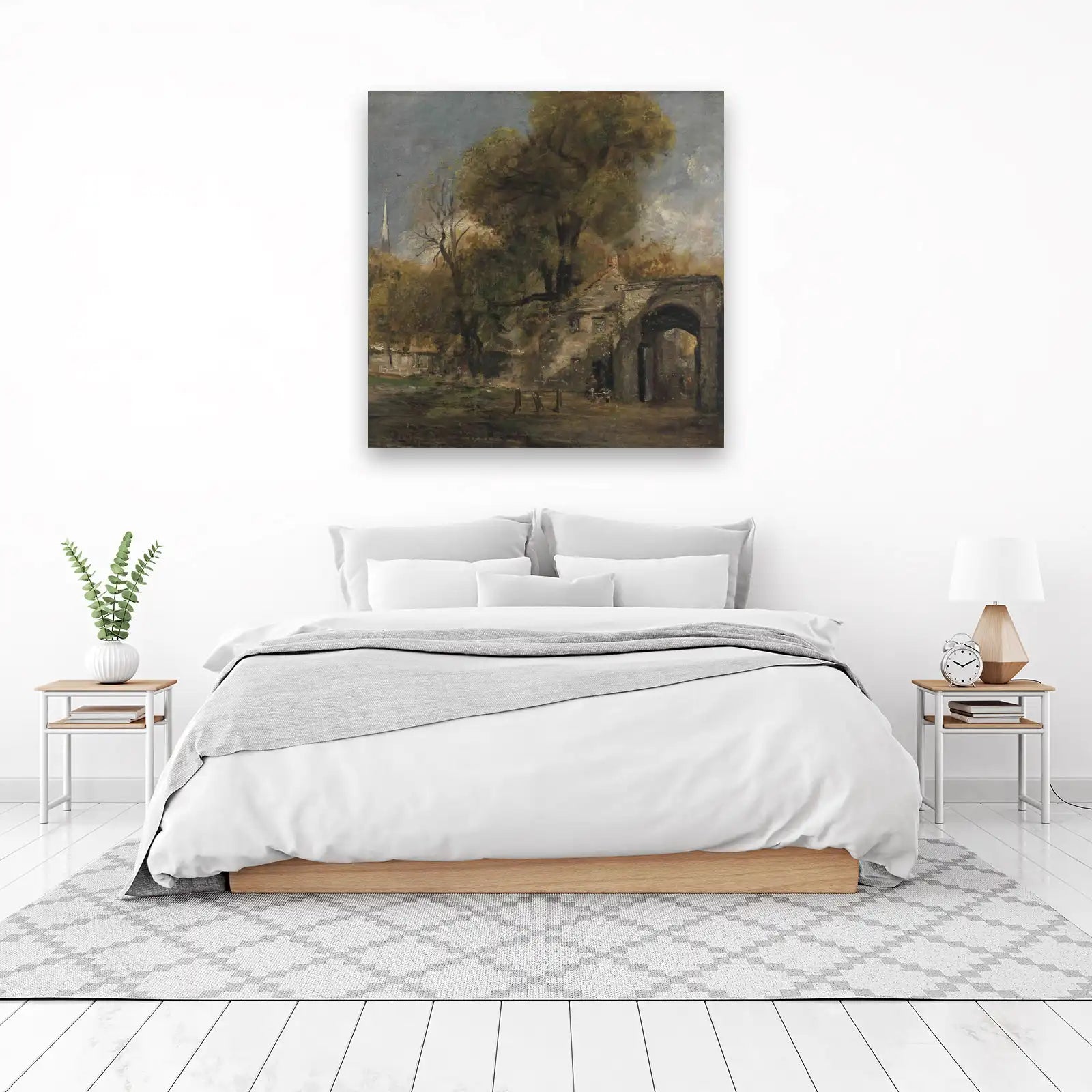 Vintage Countryside Archway Wall Art