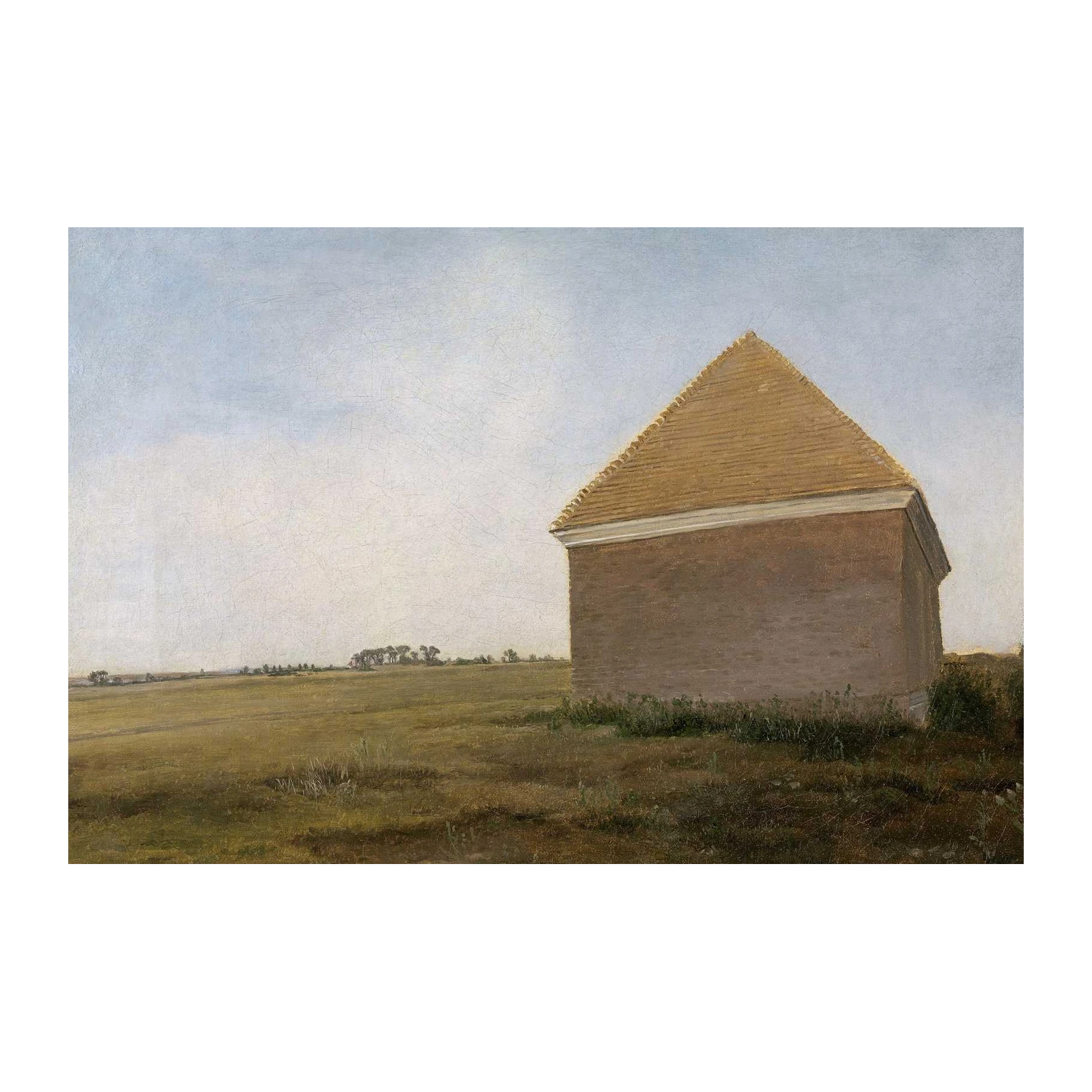 Rustic Farmhouse Landscape Wall Art