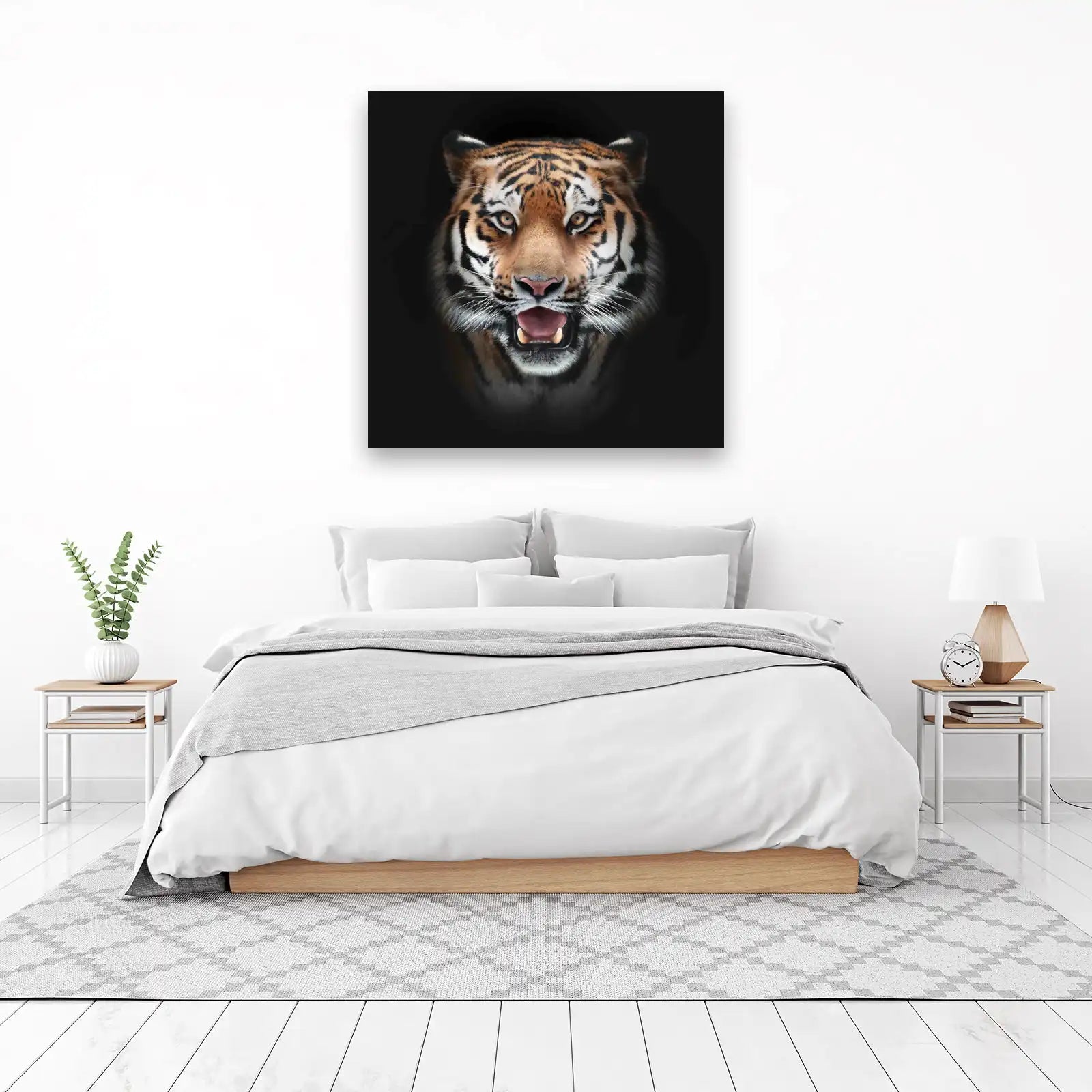 Majestic Tiger Roar Wall Art