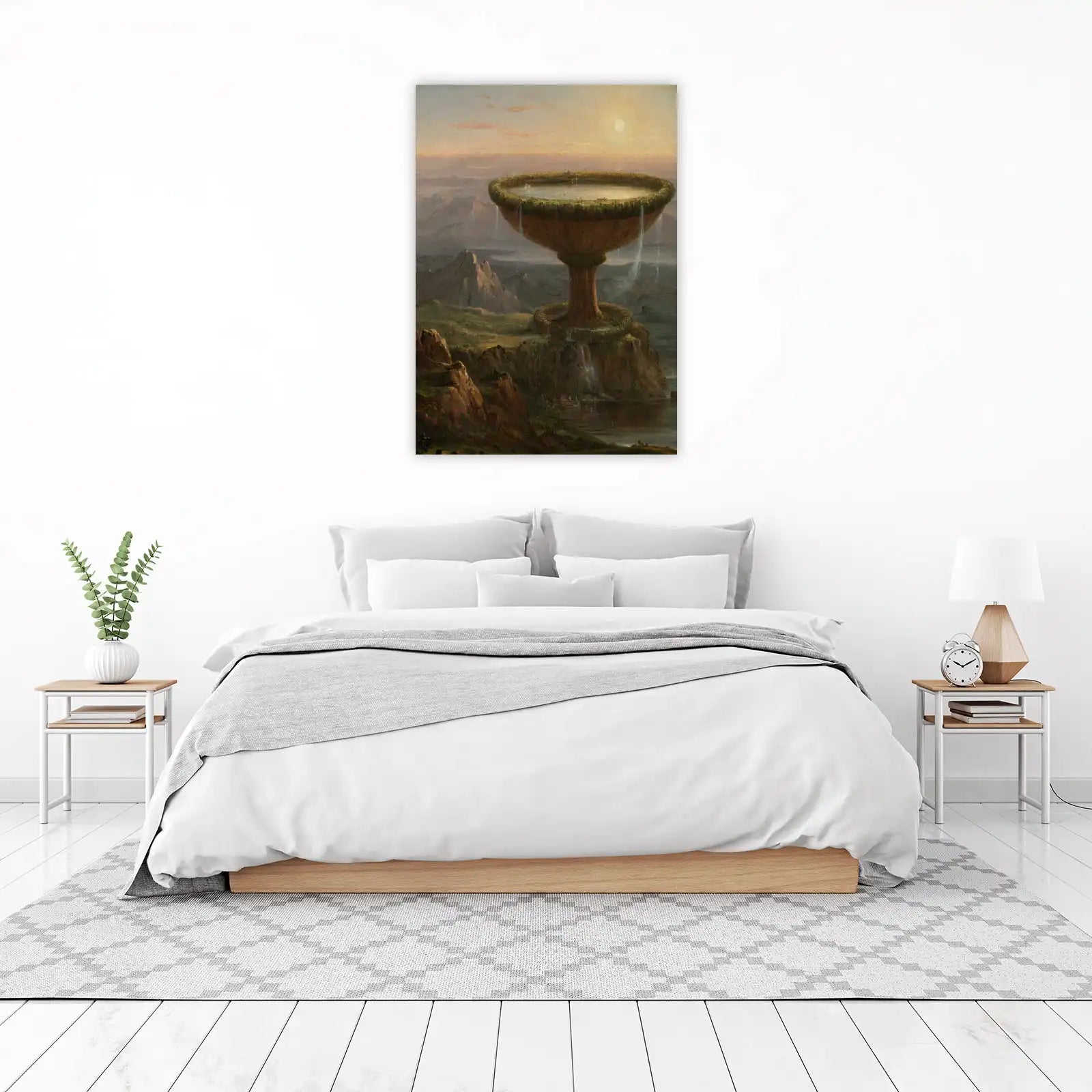 Enchanted Goblet Landscape Wall Art