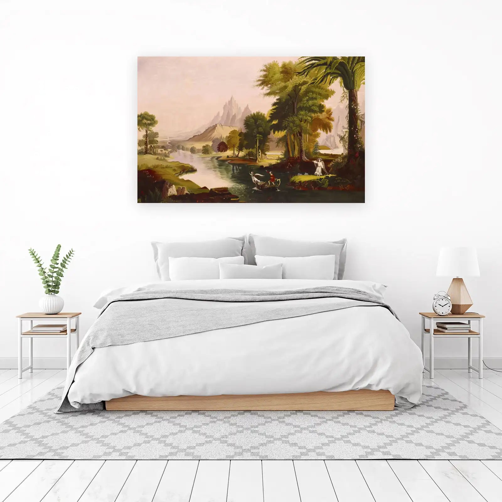 Enchanting River Landscape Wall Art