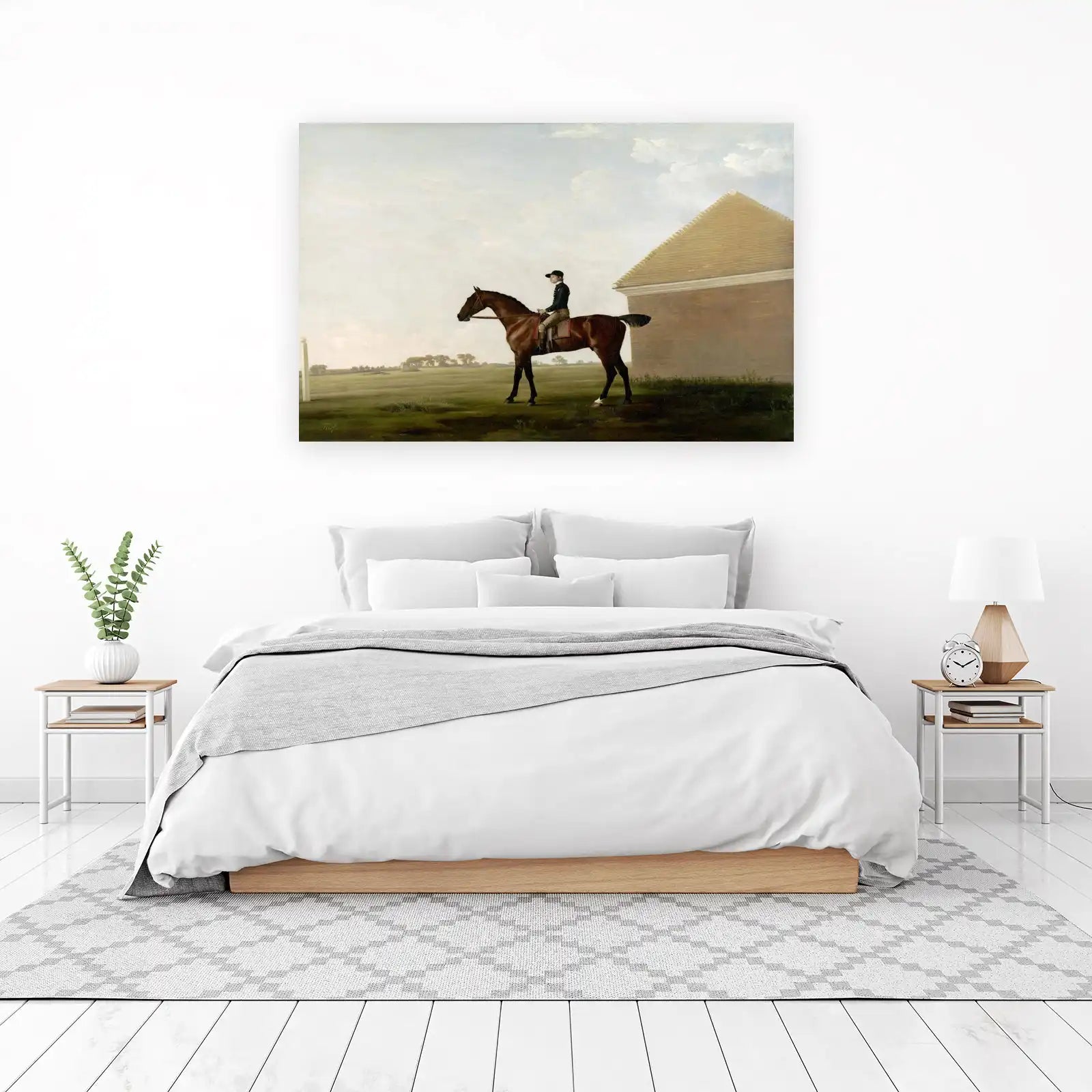 Jockey & Horse Equestrian Art Wall Art