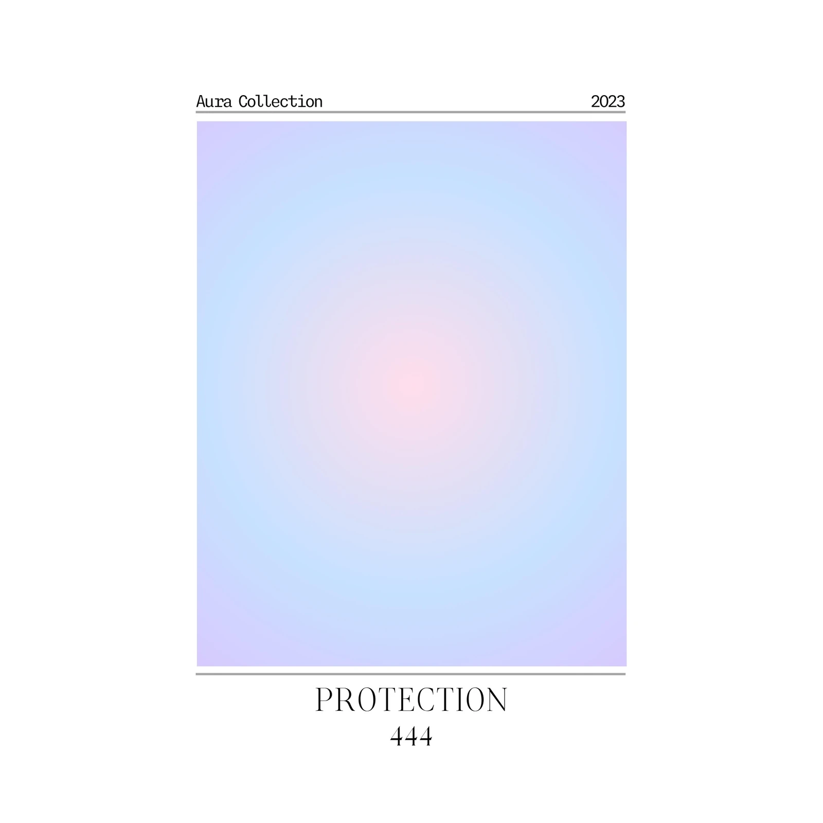 Aura Protection 444 Gradient Wall Art