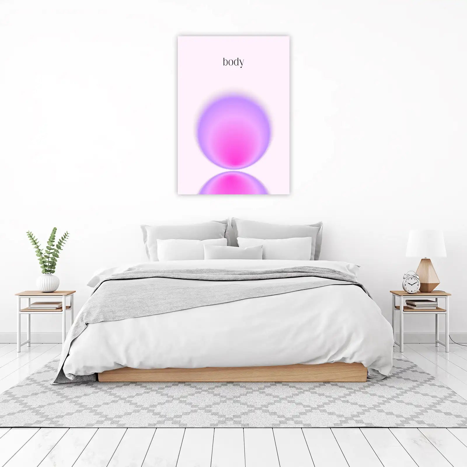 Abstract Aura Body Wall Art