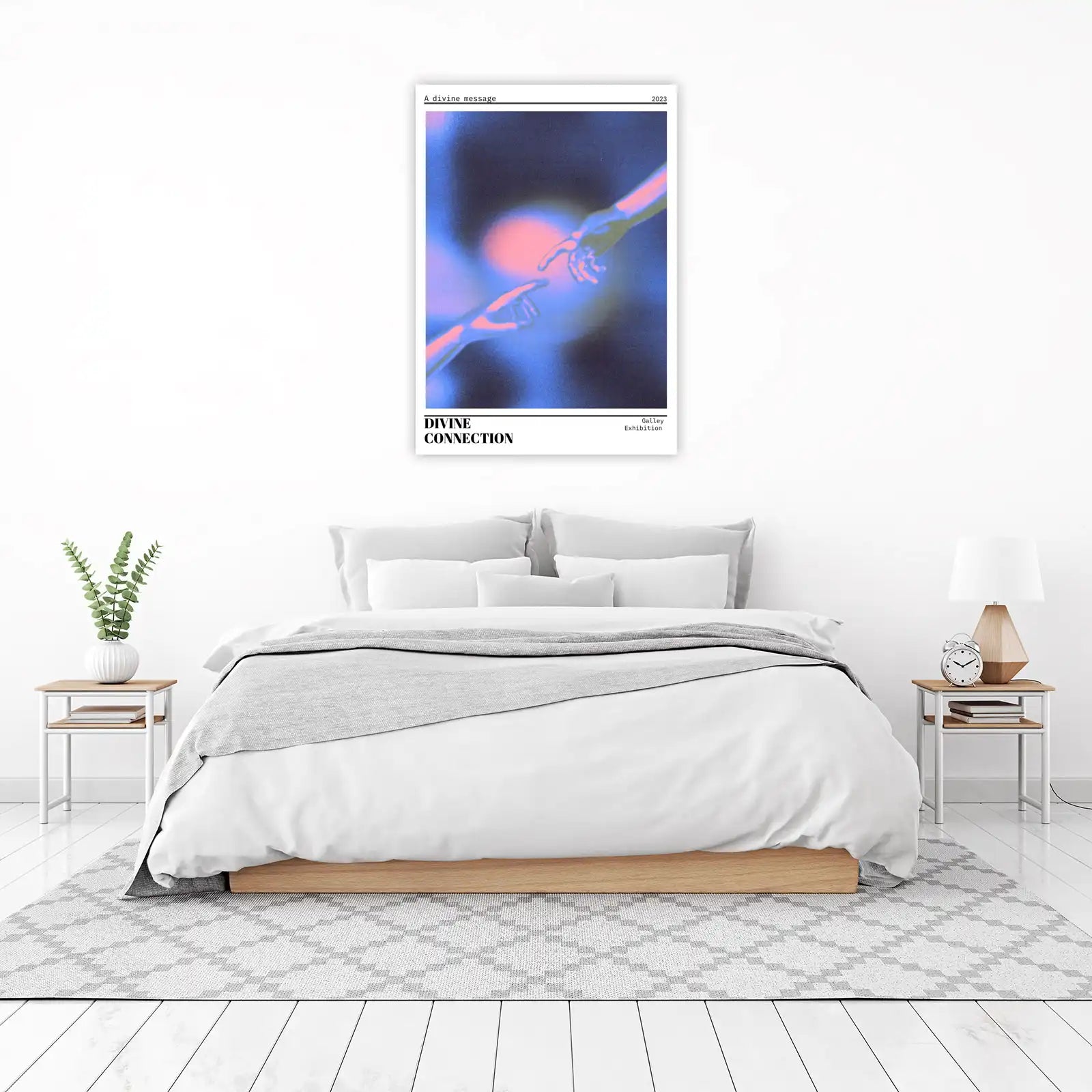 Divine Connection Abstract Art Wall Art