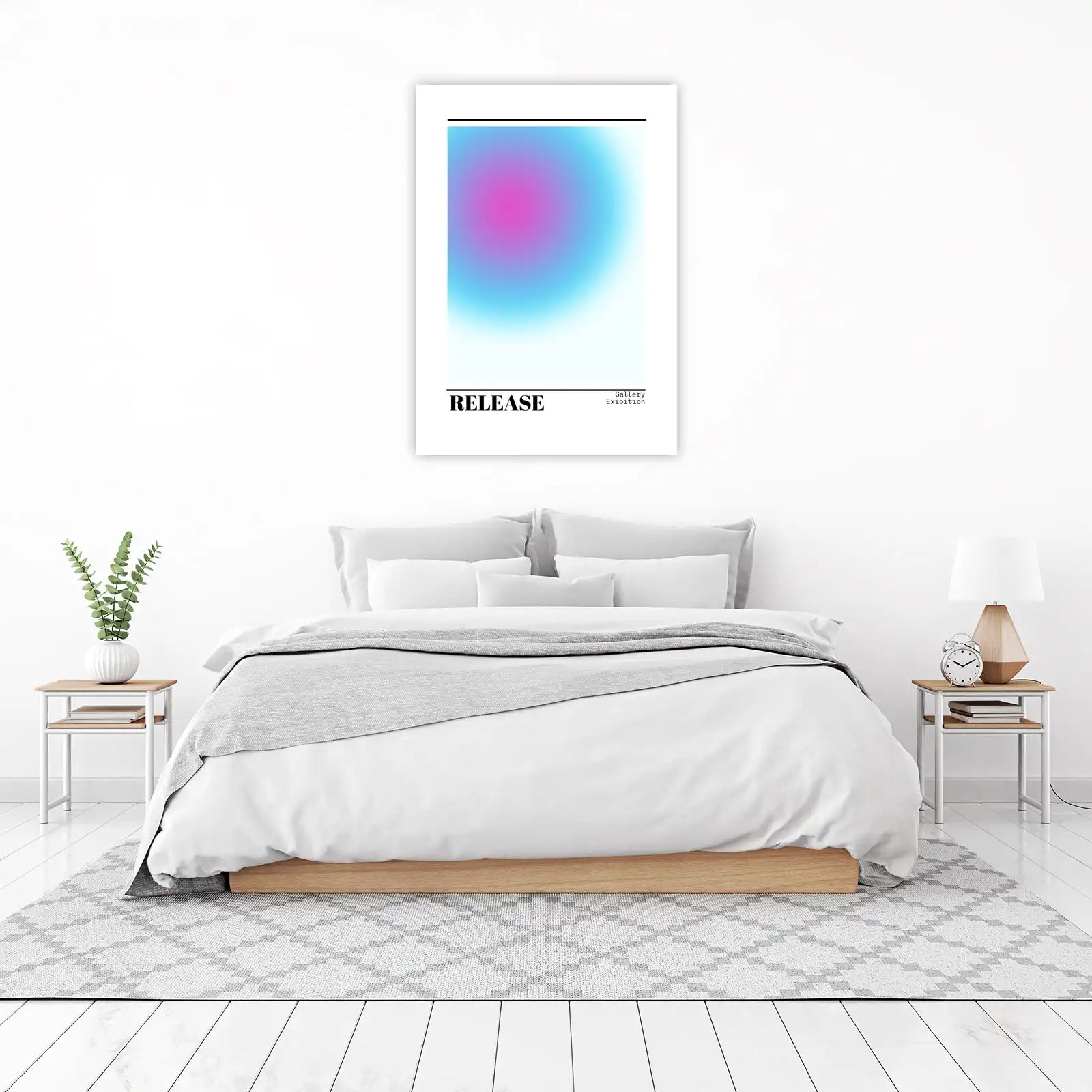 Ombre Aura "Release" Wall Art