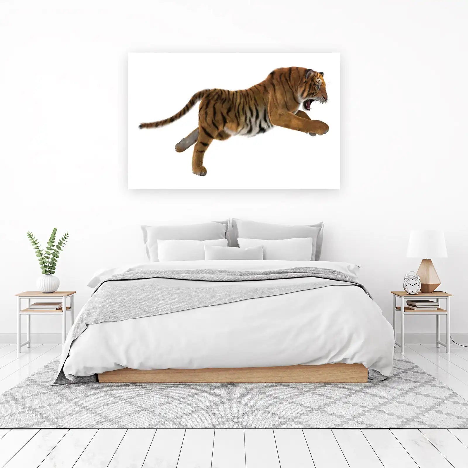 Majestic Tiger Roar Wall Art