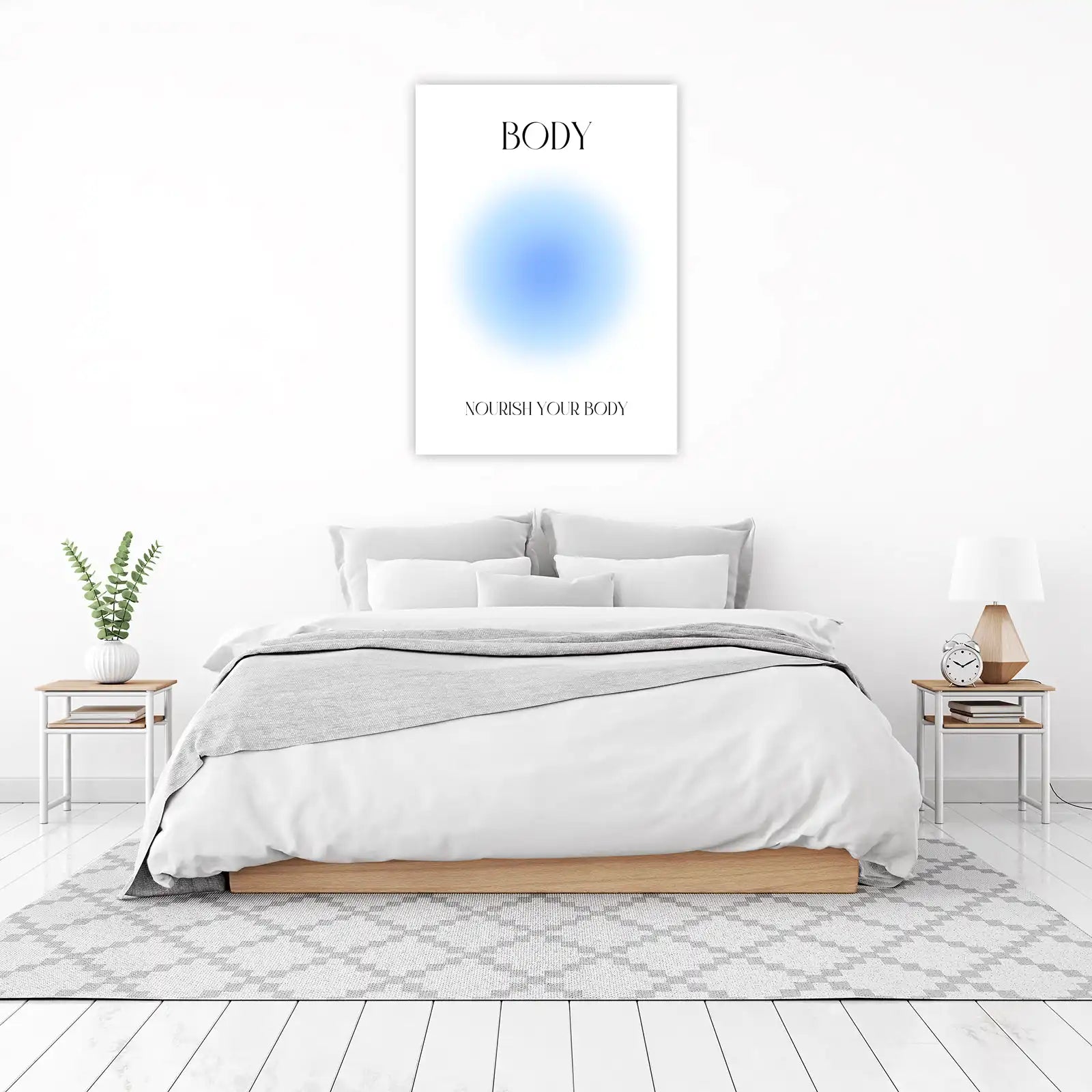 Calming Aura 'Nourish Your Body' Wall Art
