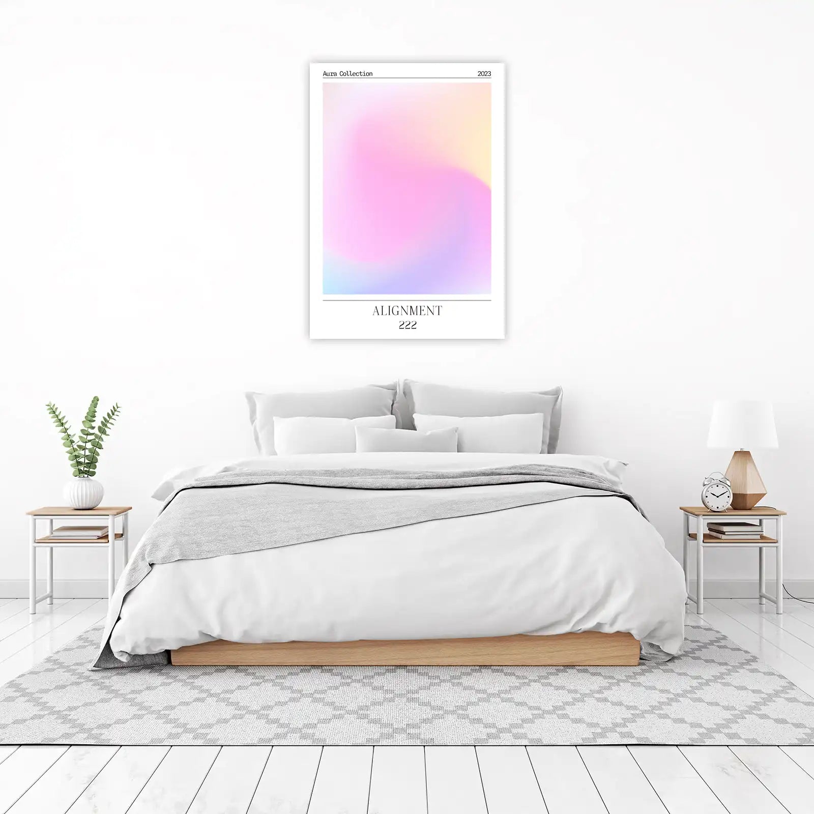 Pastel Gradient Aura Wall Art Wall Art