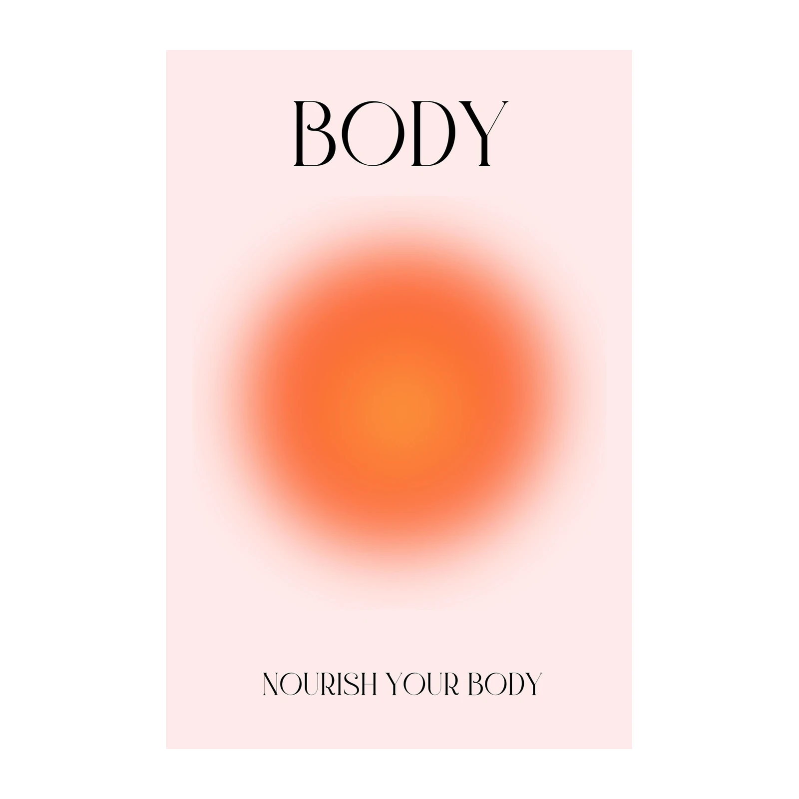 Abstract Aura Body Art Wall Art