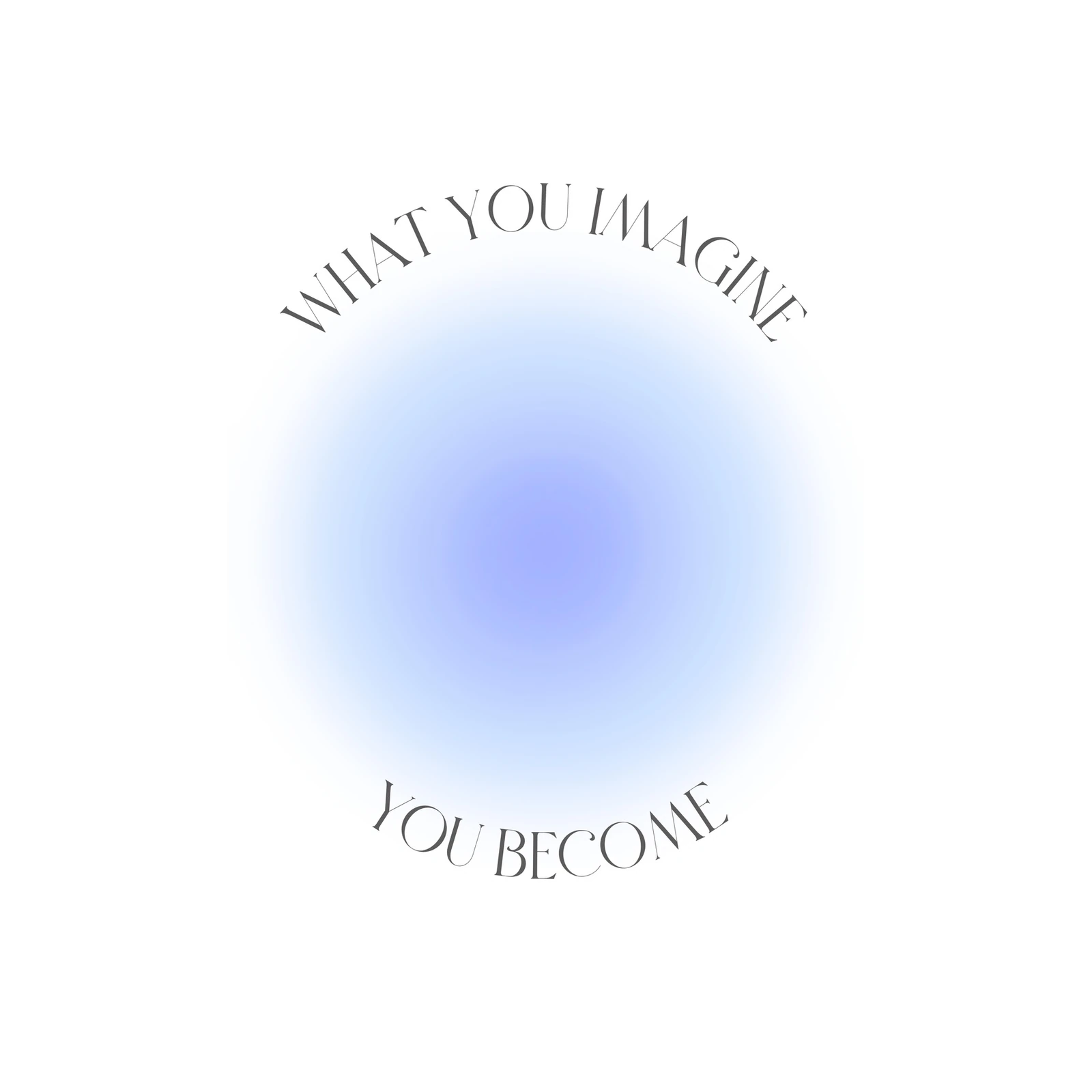 Inspirational Aura Gradient Wall Art