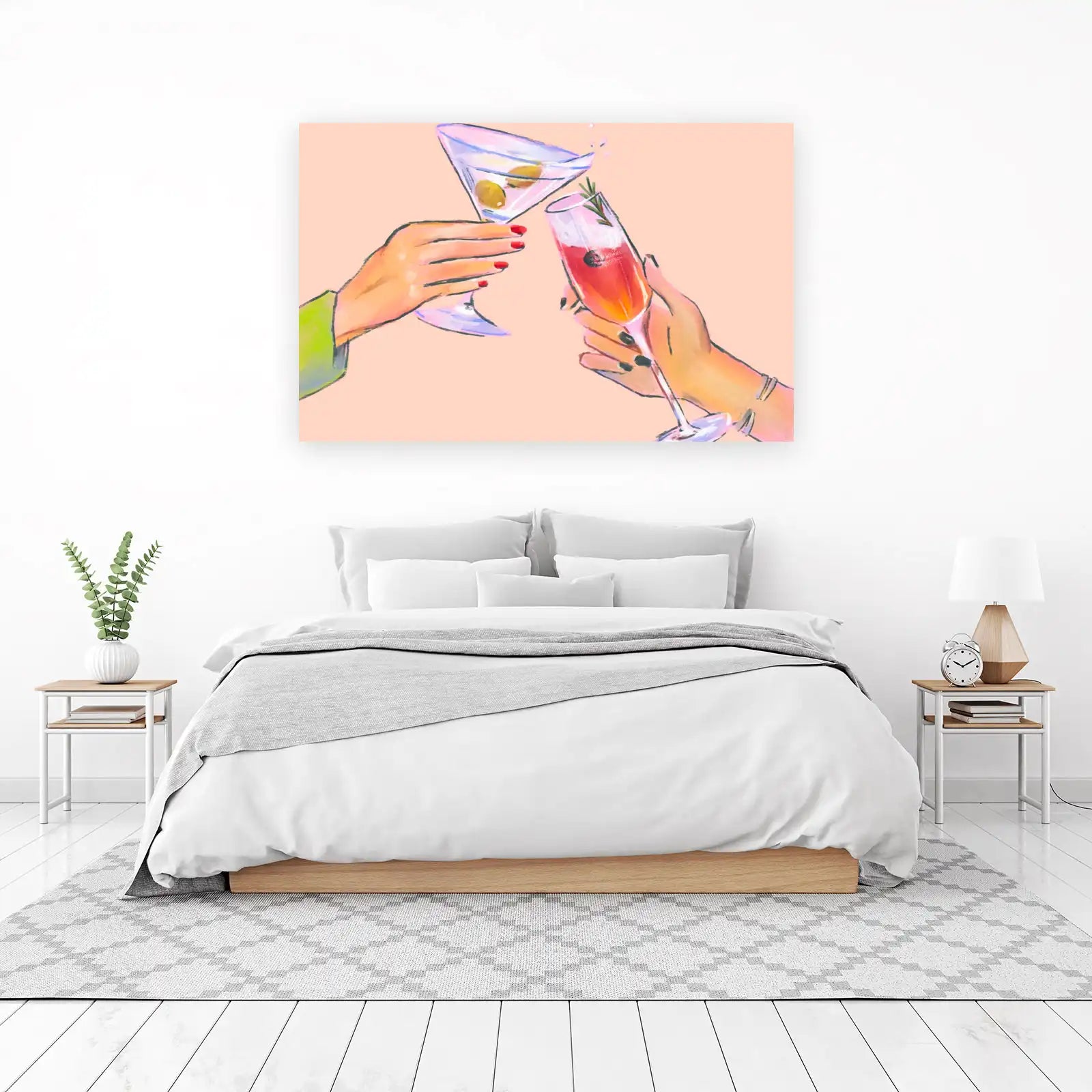 Cheers to Good Times Cocktail Wall Art