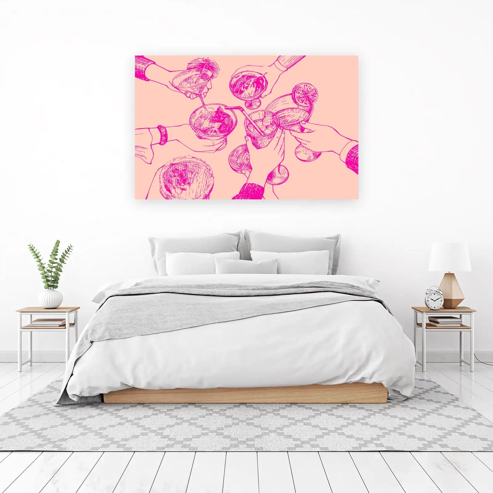 Cheers Cocktail Art Wall Art