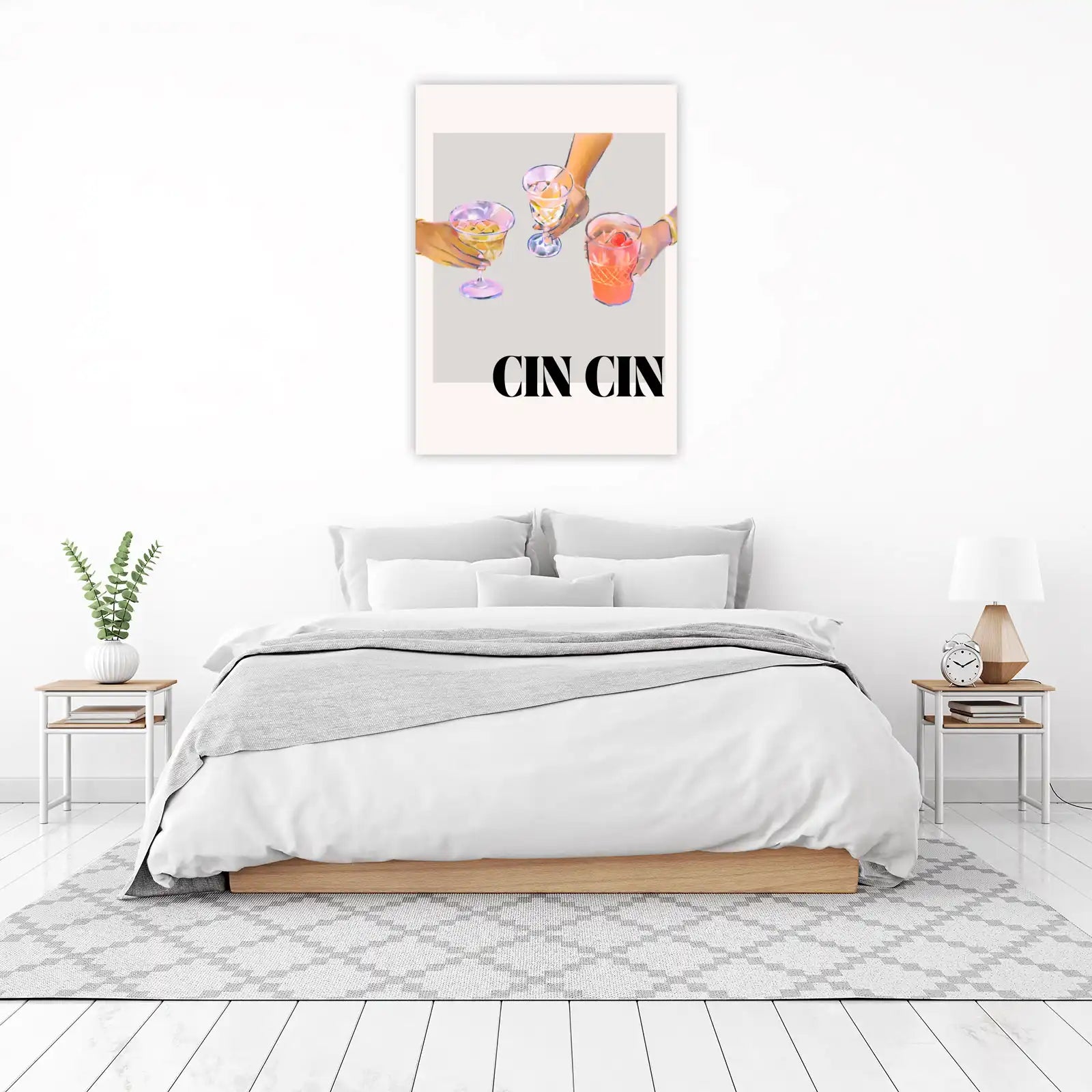 Cheers Cocktail Art Wall Art