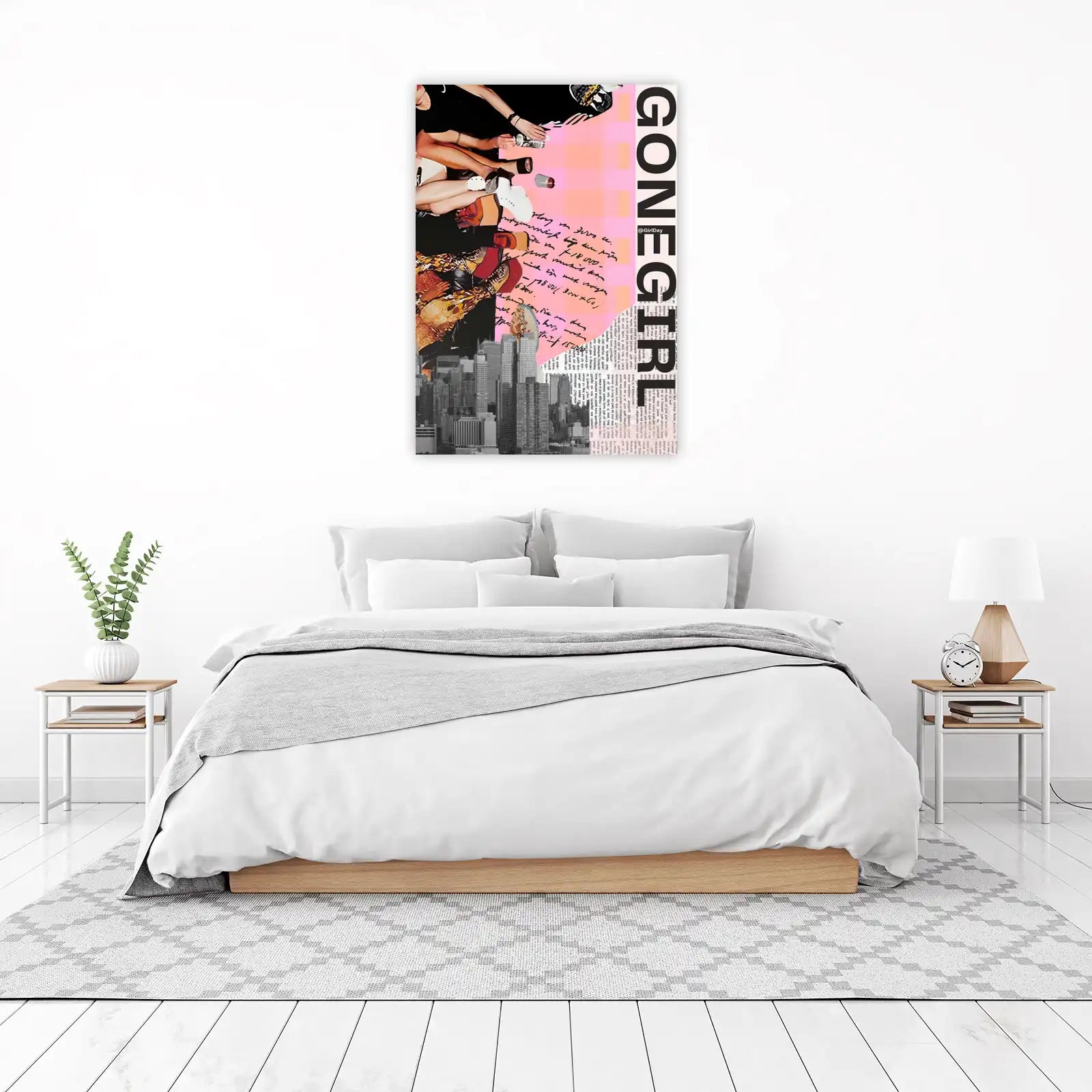 Gone Girl Bold Collage Wall Art