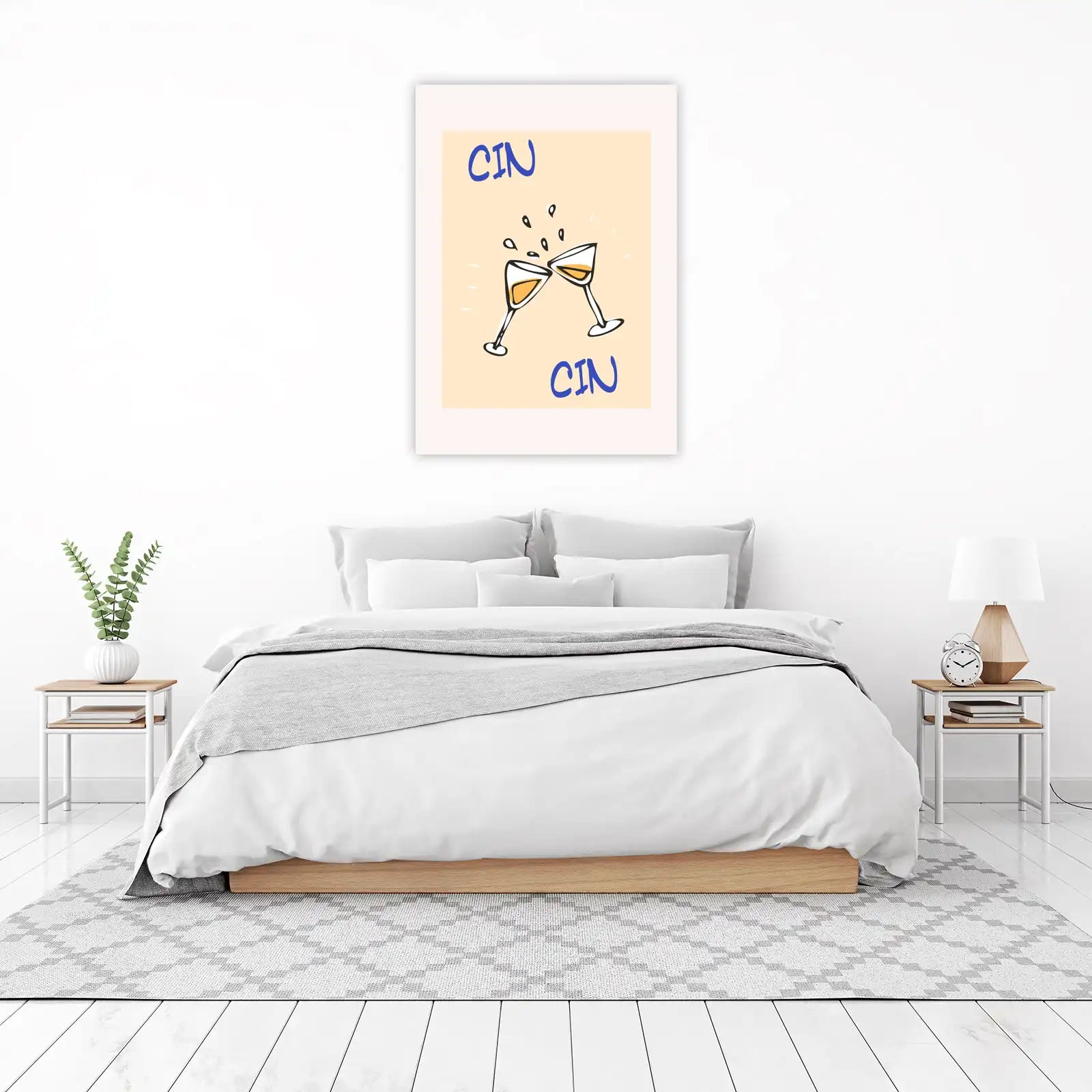 Cheers & Celebrate 'Cin Cin' Wall Art