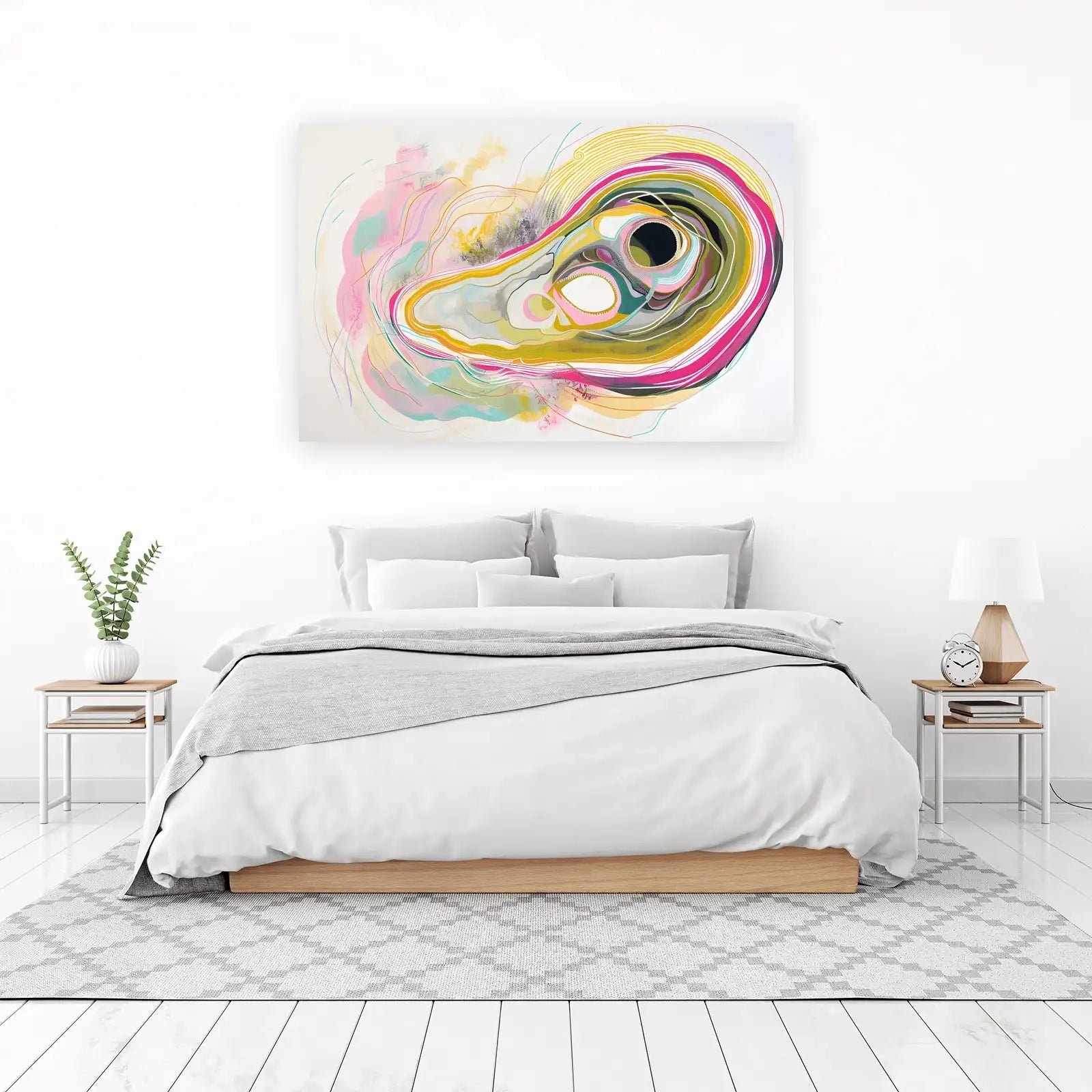 Abstract Organic Flow Wall Art