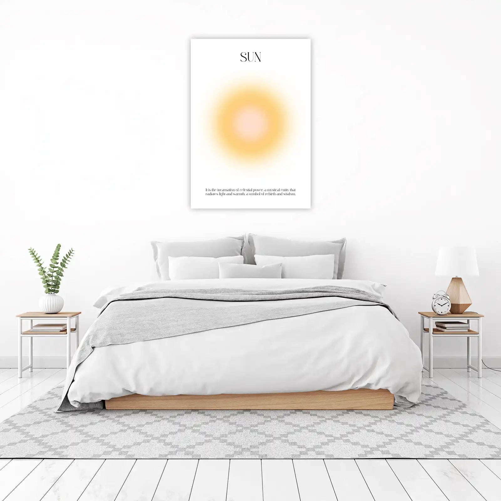 Aura Sun Celestial Power Wall Art
