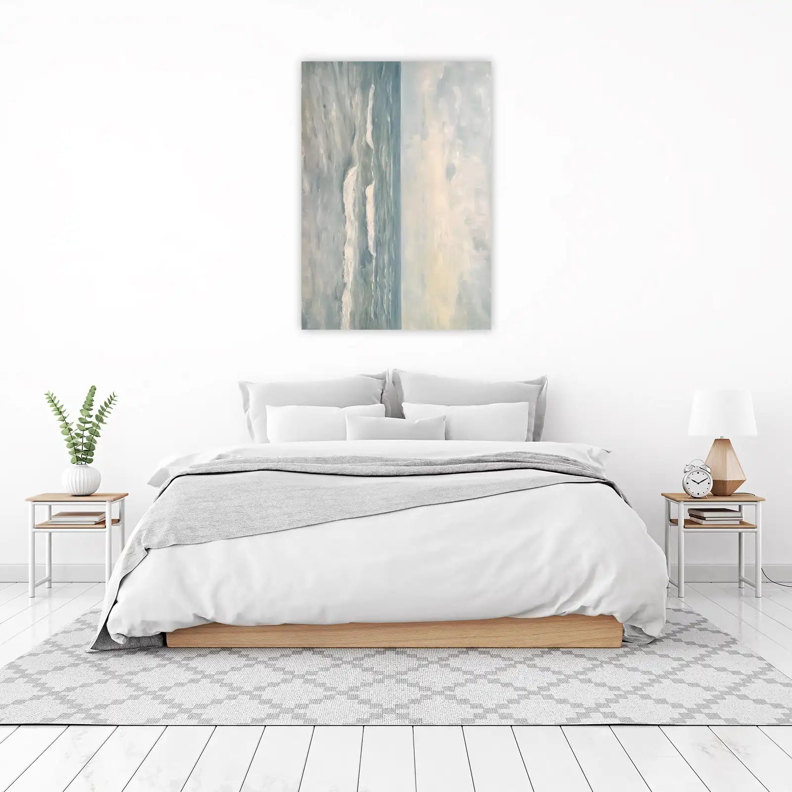 Serene Ocean Waves Wall Art