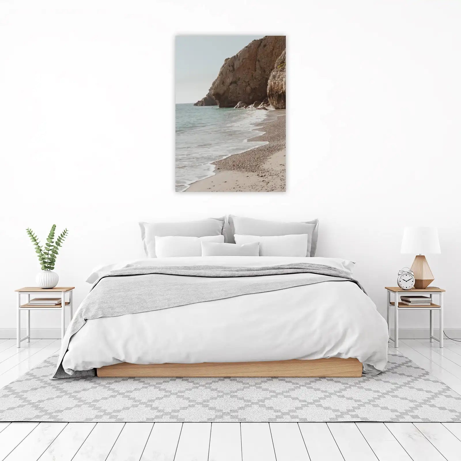Coastal Serenity Beach Wall Art
