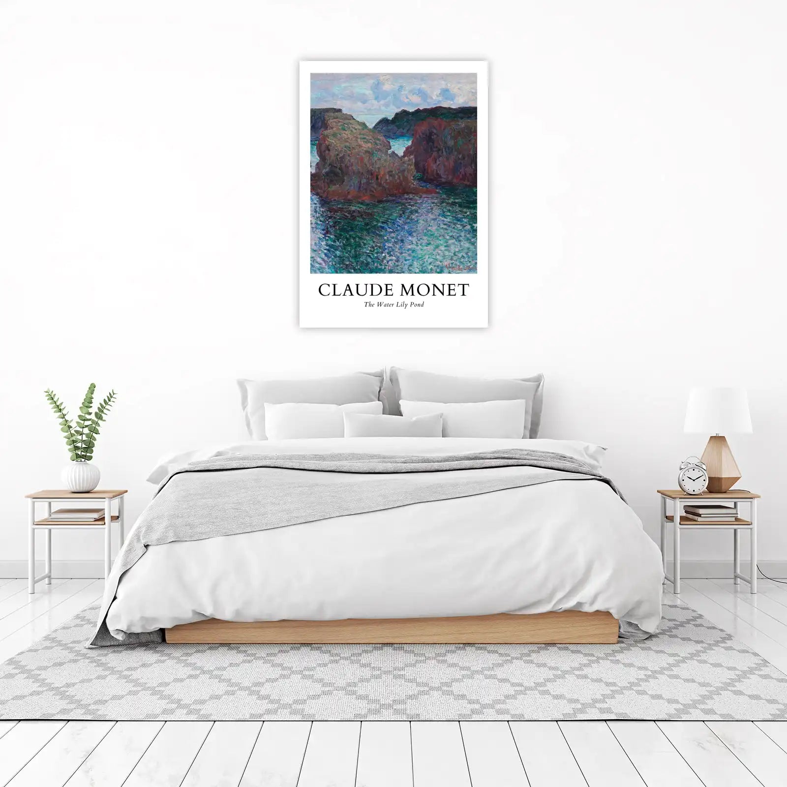 Monet's Coastal Beauty: Impressionist Seascape Wall Art
