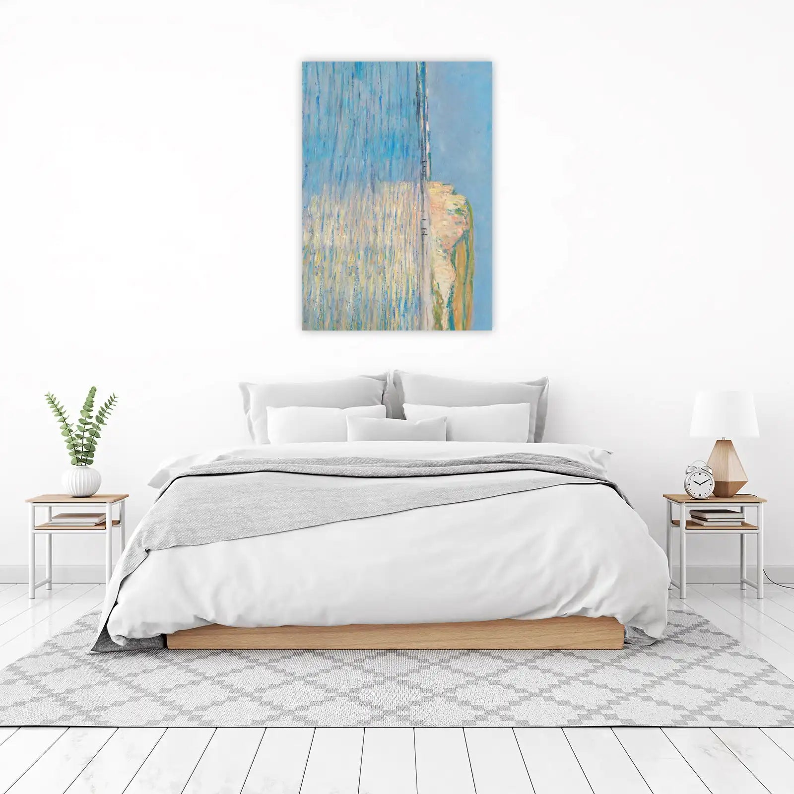 Abstract Waterfall Landscape Wall Art