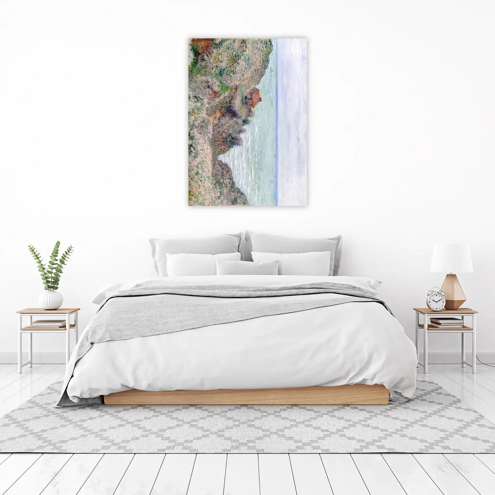 Impressionist Coastal Cottage Wall Art