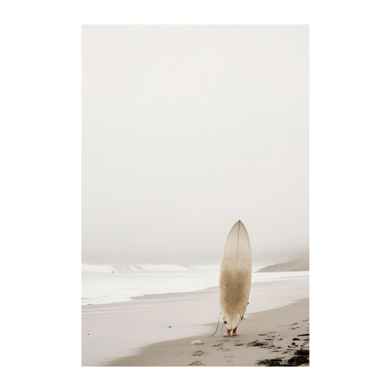 Serene Surf Serenity Beach Wall Art
