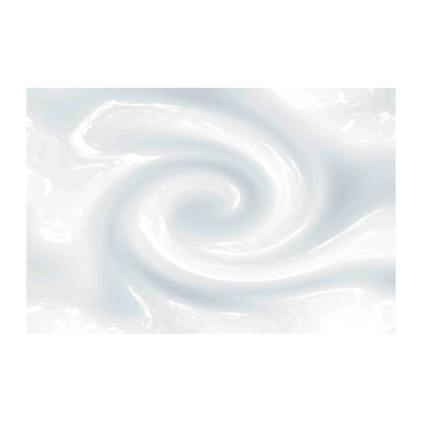 Abstract Swirl White Textured Wall Art