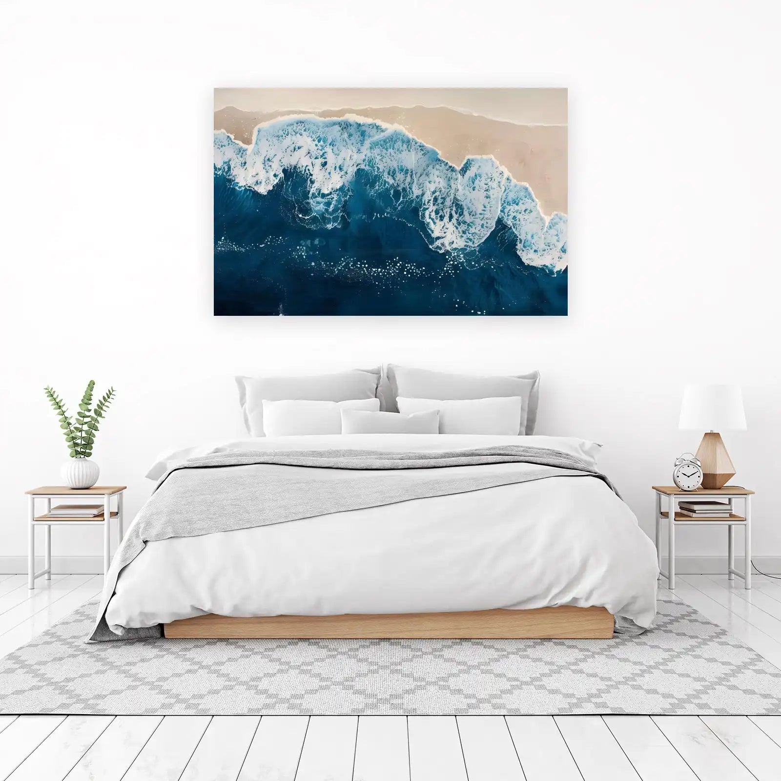 Ocean Wave Aerial Wall Art
