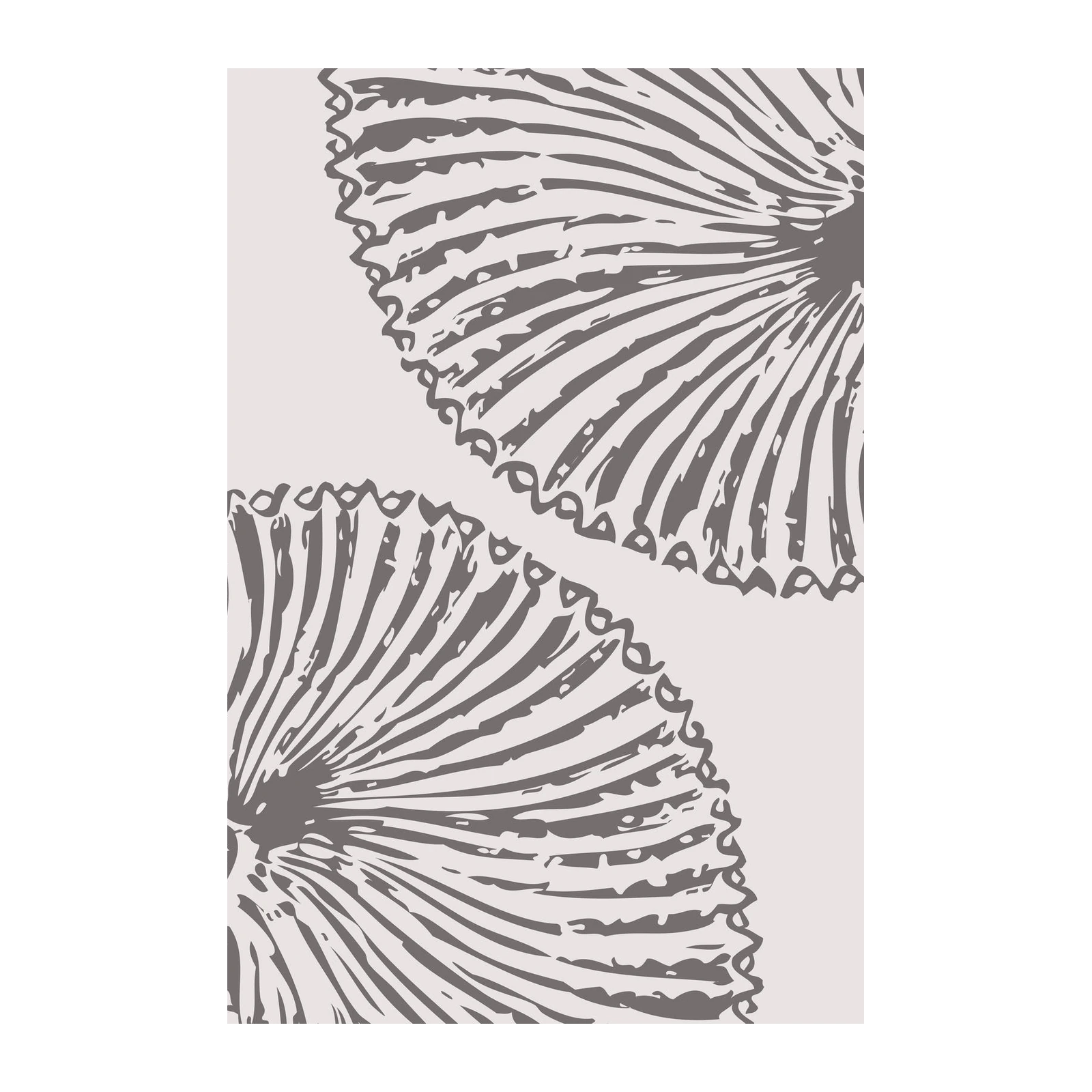 Abstract Fan Art Wall Art
